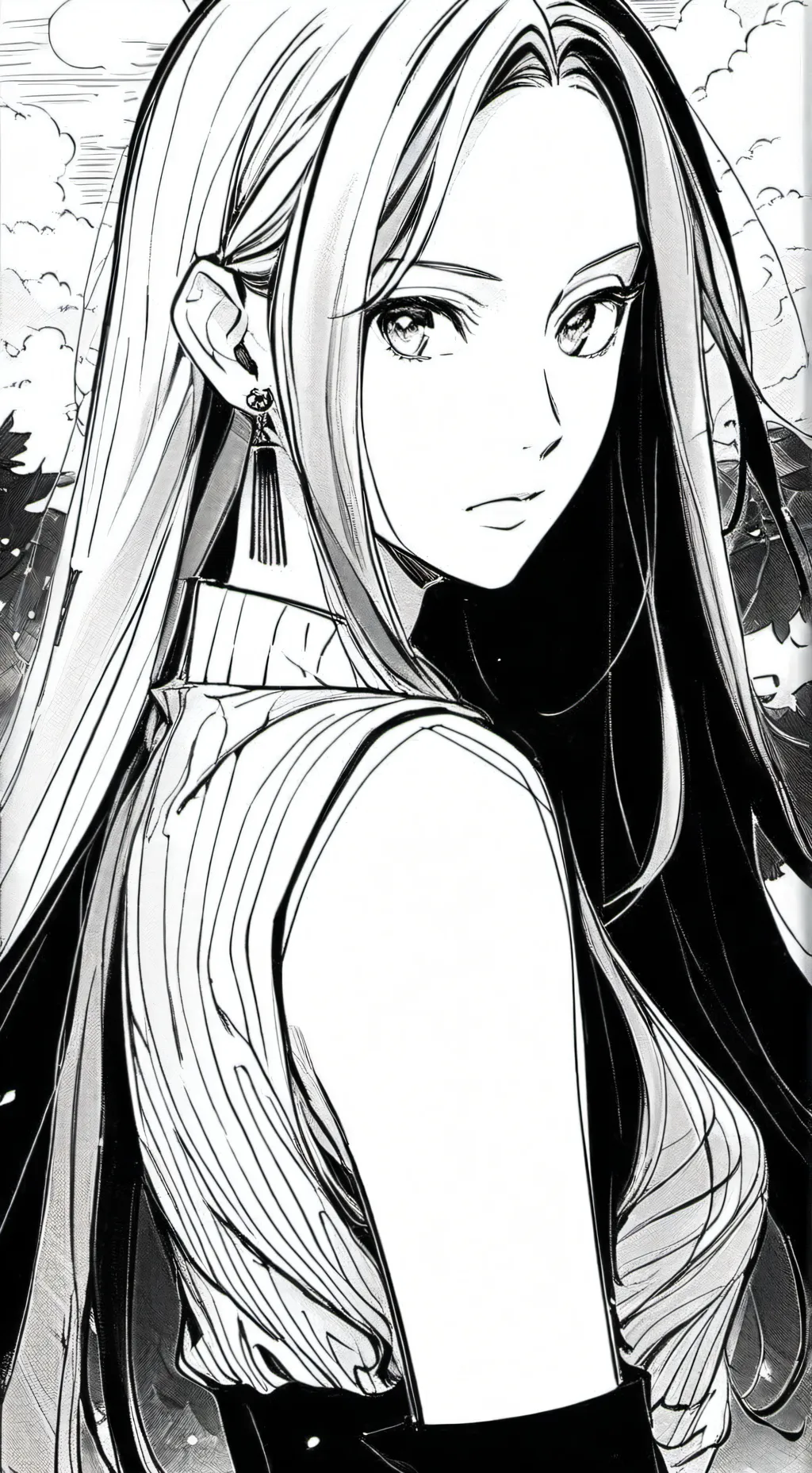 ai character: klared background