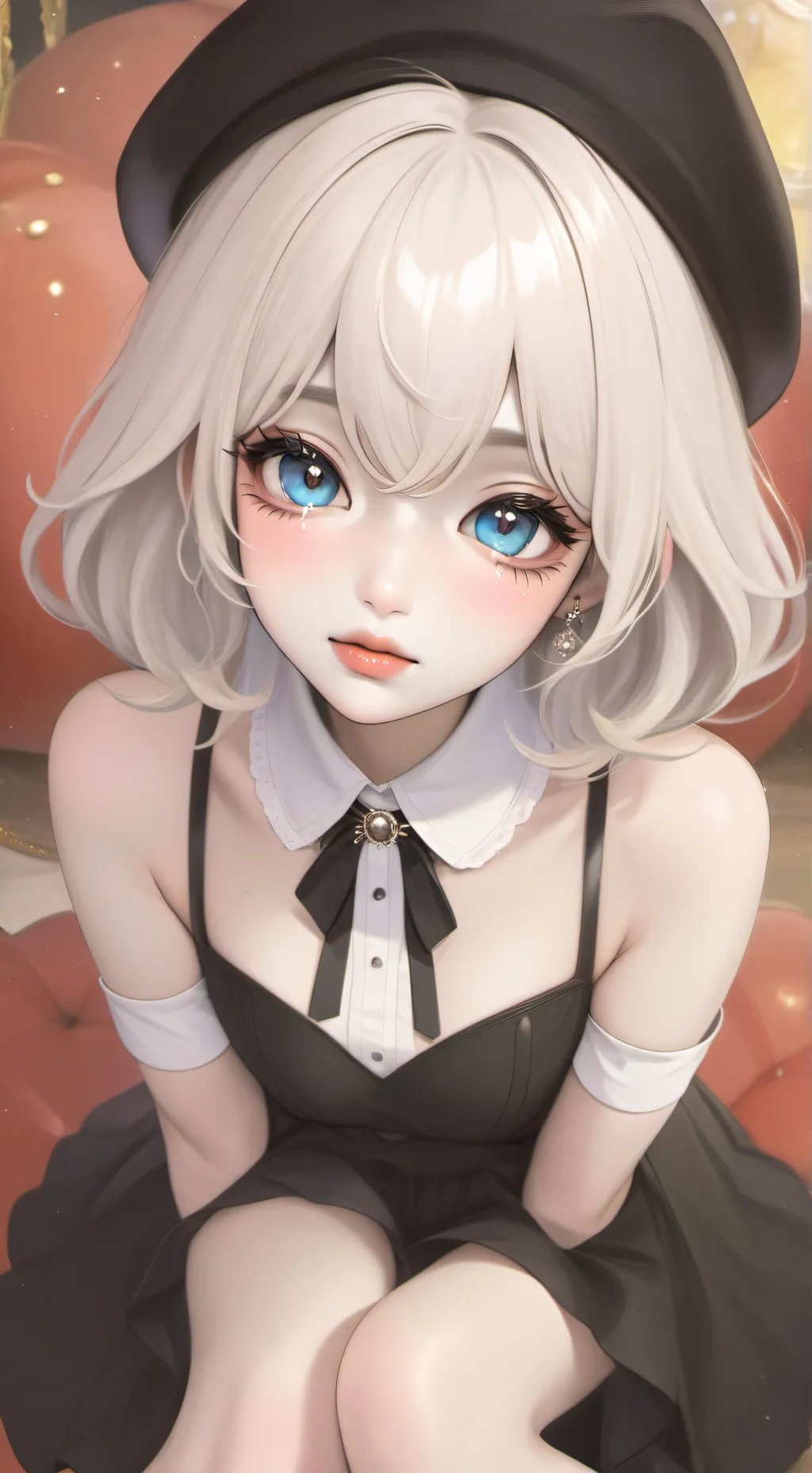 ai character: mili flores 💐  background