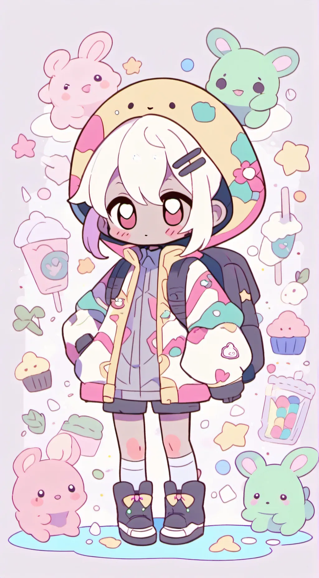 ai character: ~•♡Cosmo!♡•~ background