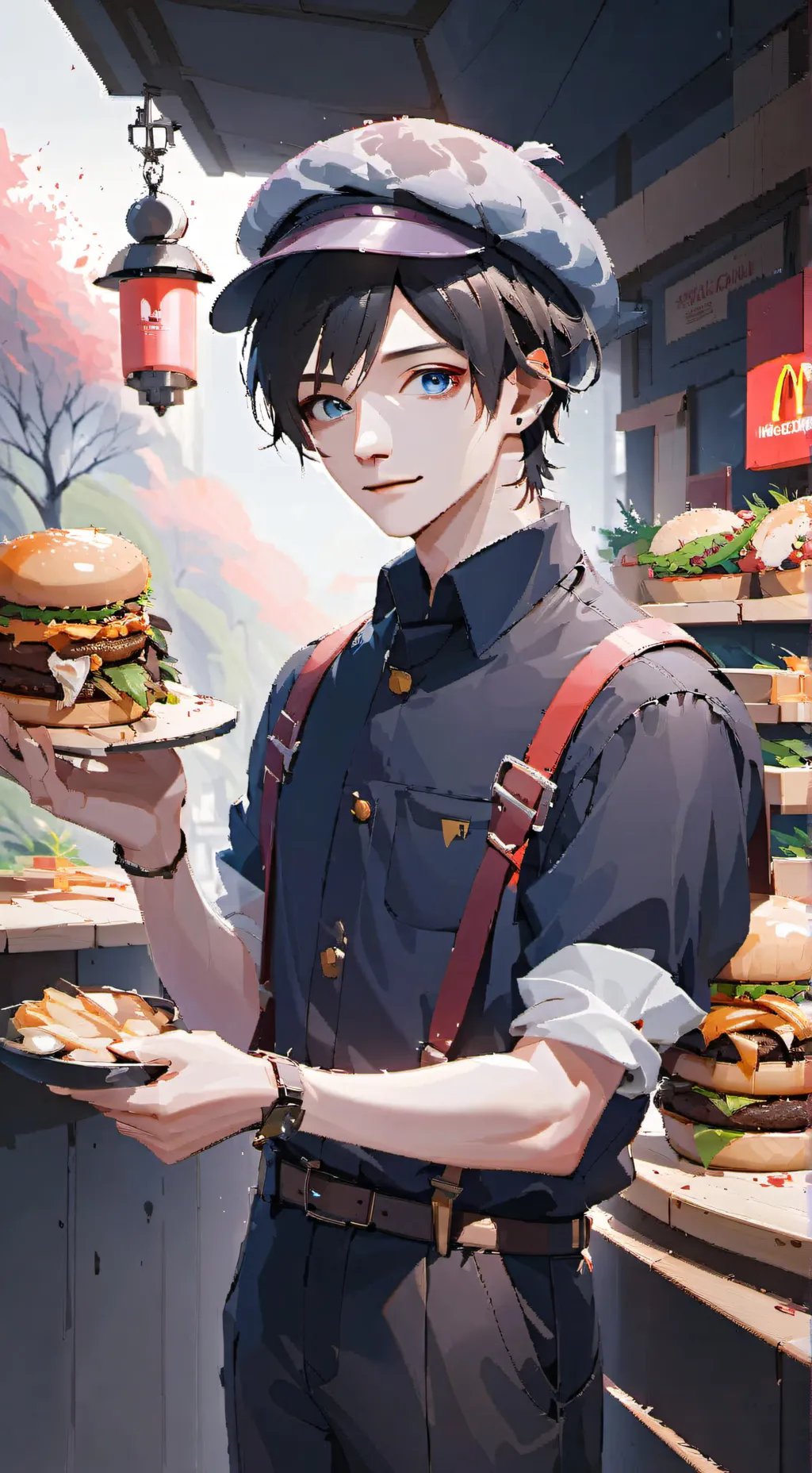 ai character: ☆☆Lucas☆☆ background