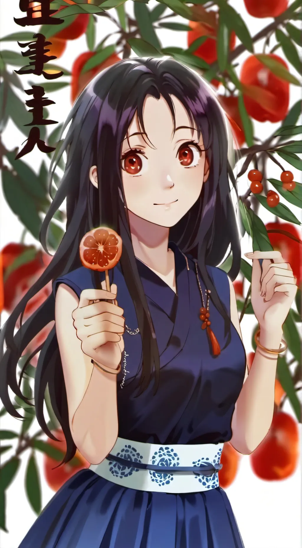 ai character: momo background