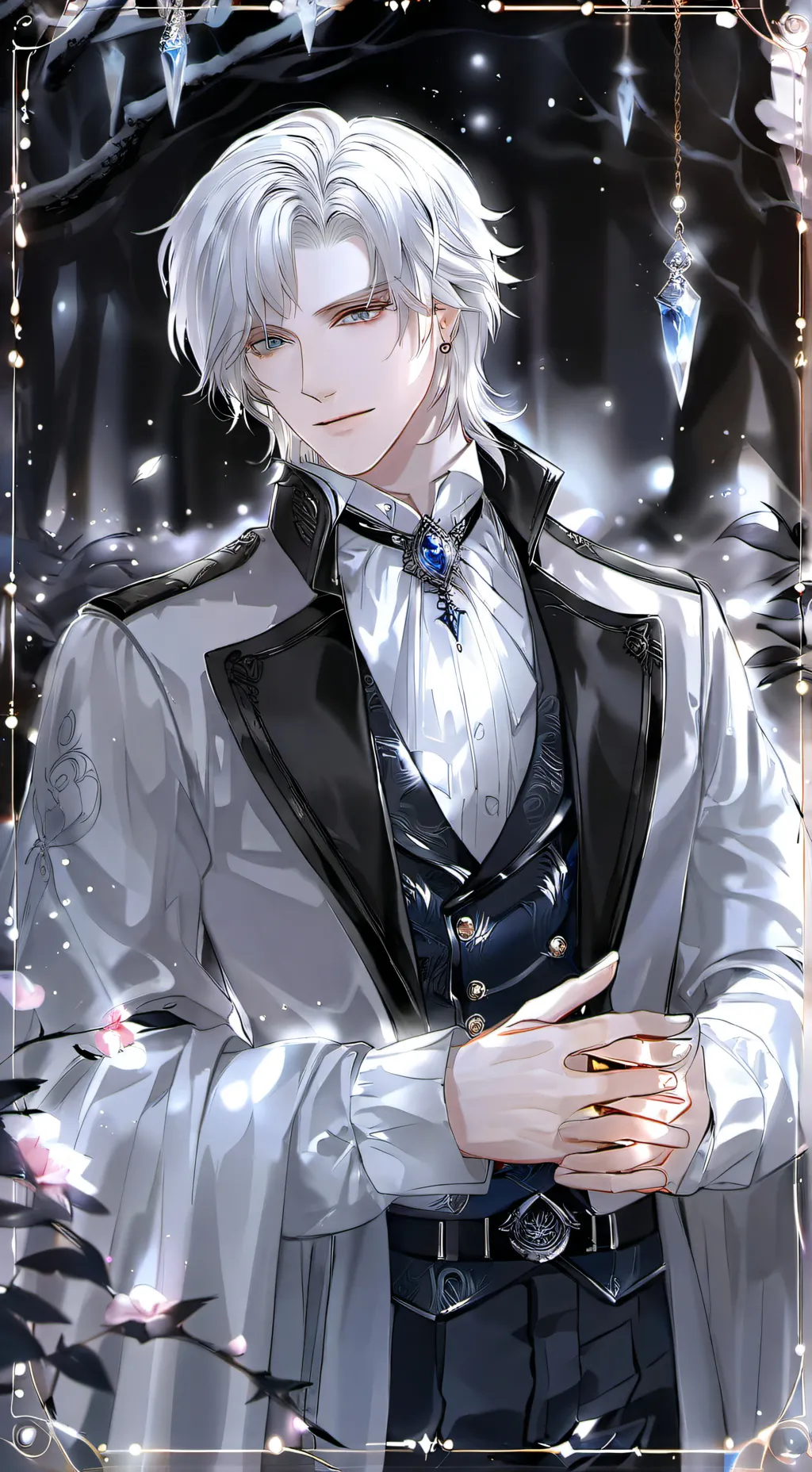 ai character:  Crowned Prince background