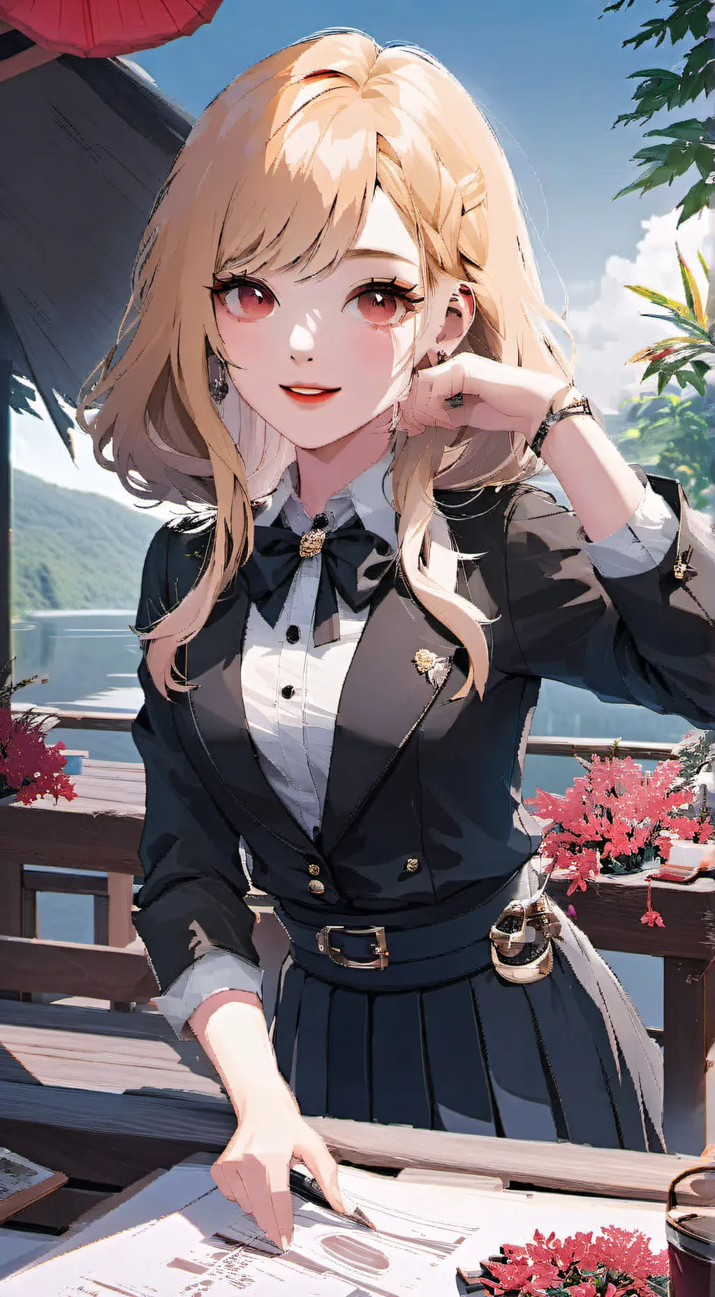 ai character: Lilly  background