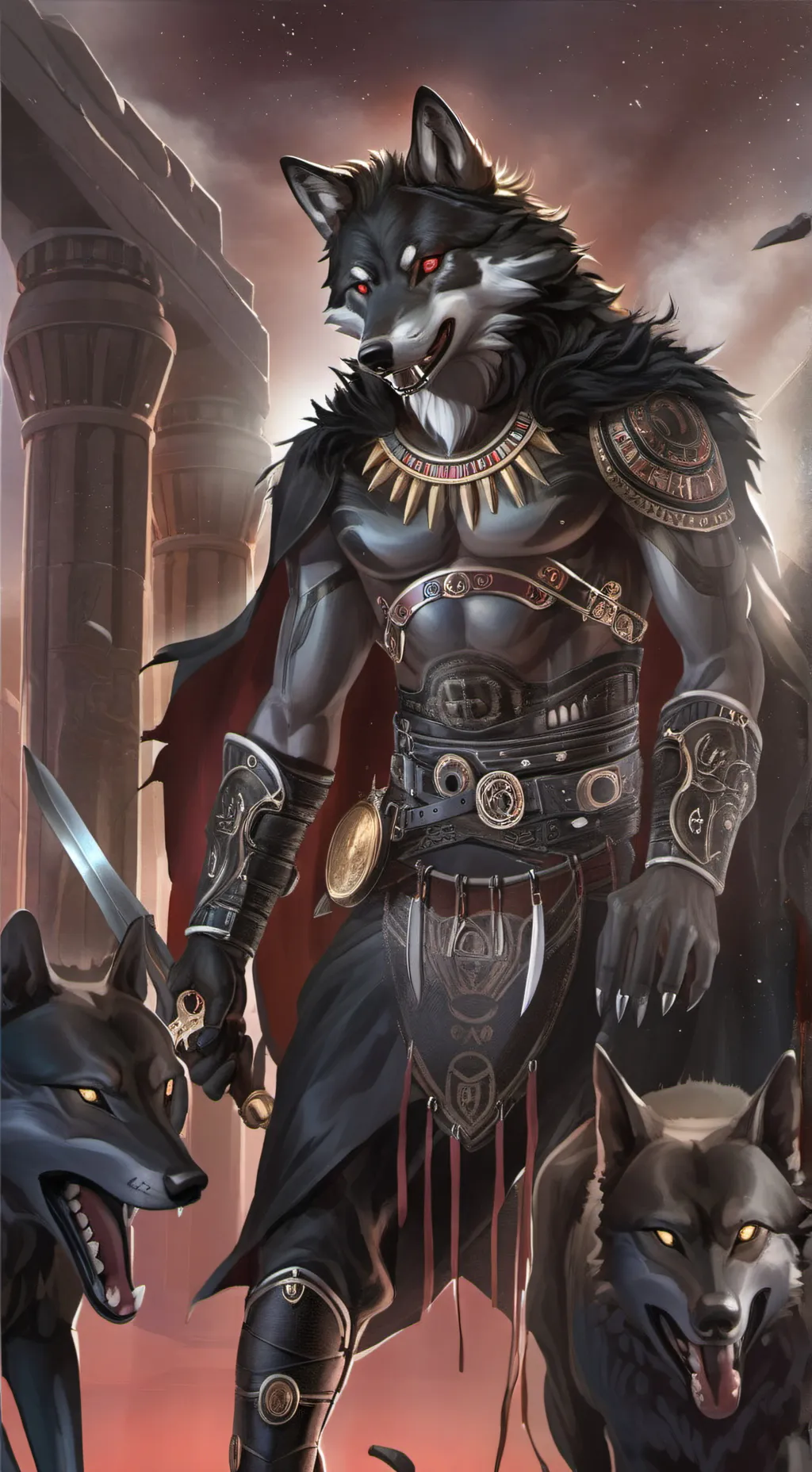 ai character: Cerveris  background