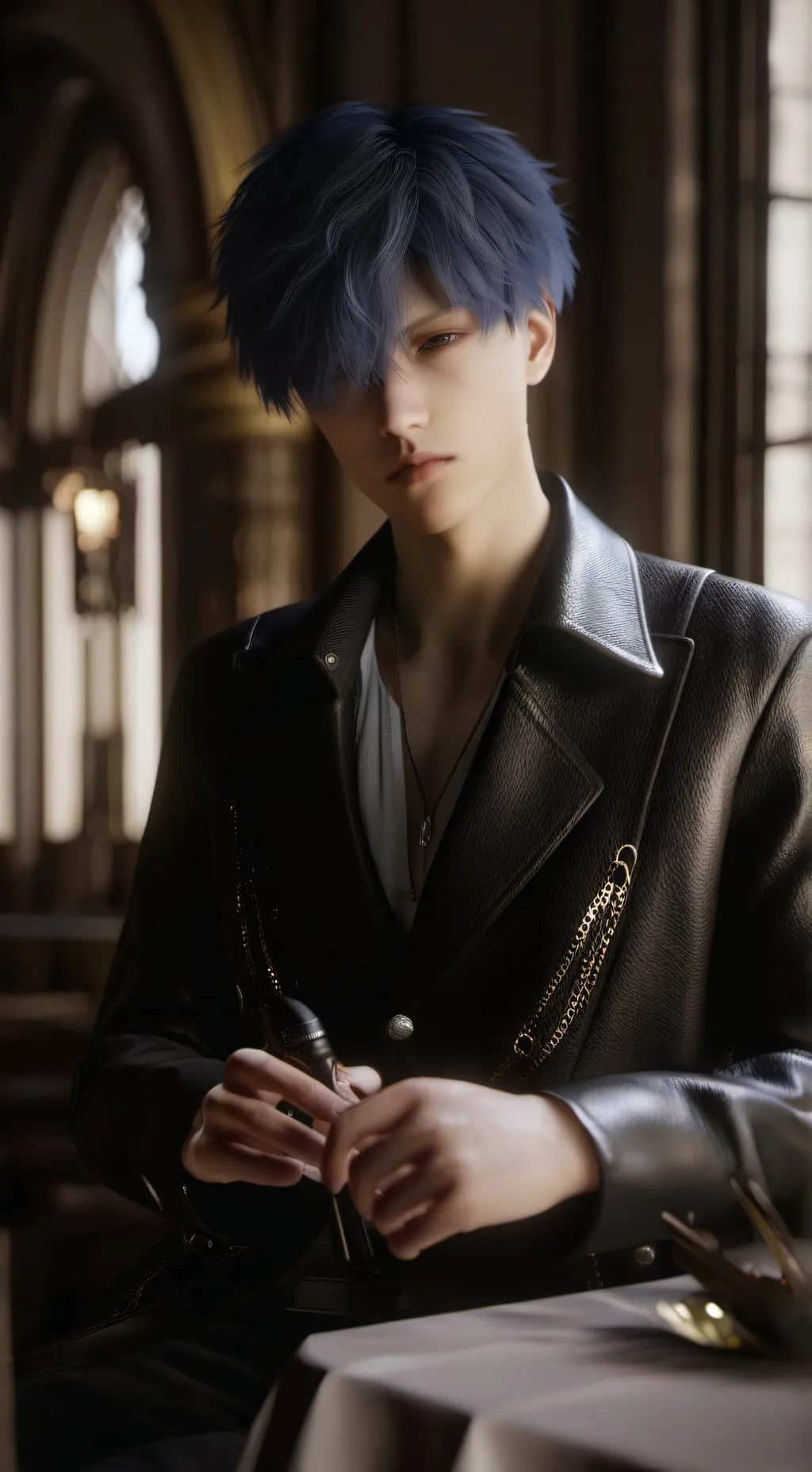 ai character: Charlie  background