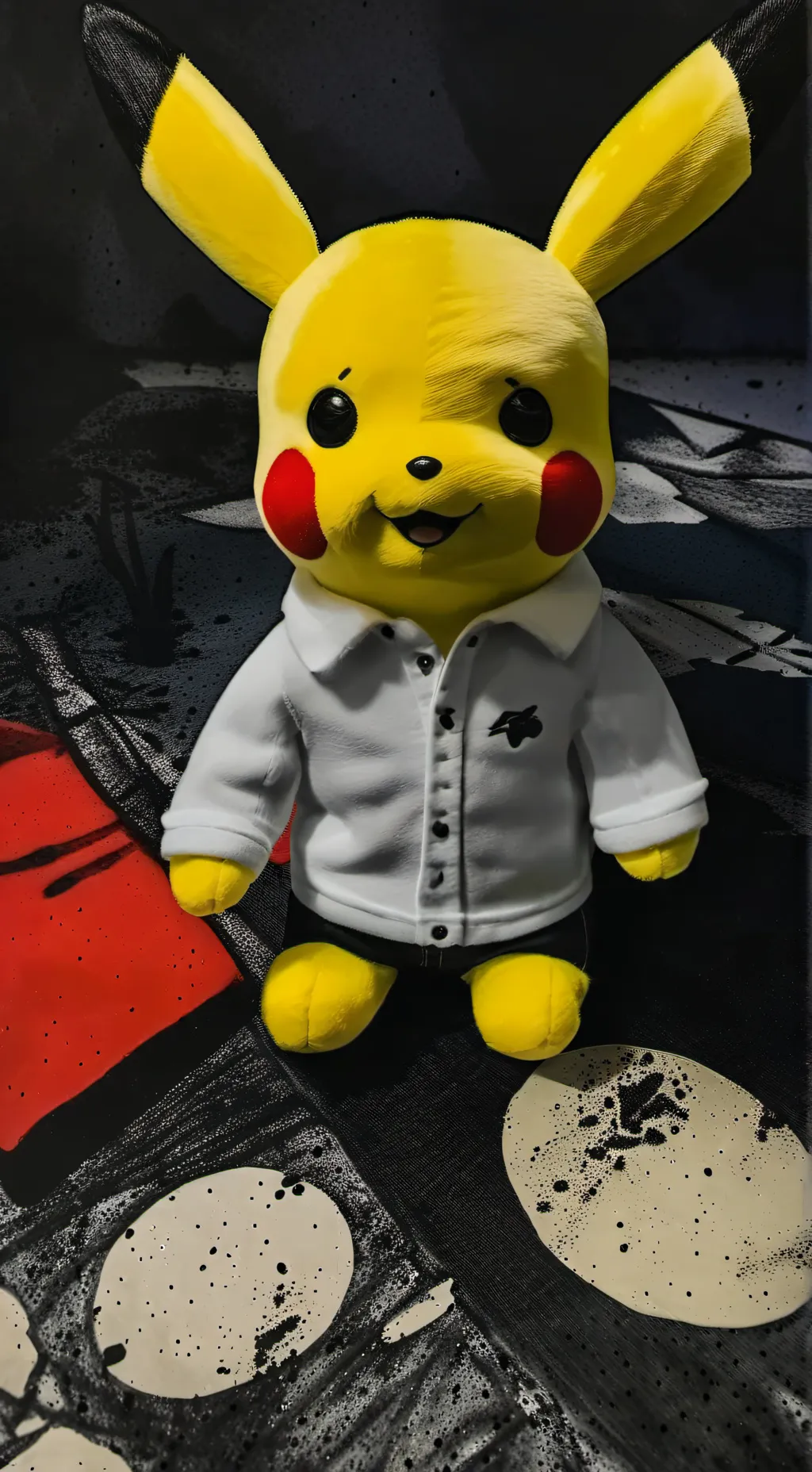 ai character: Plushy fun one background