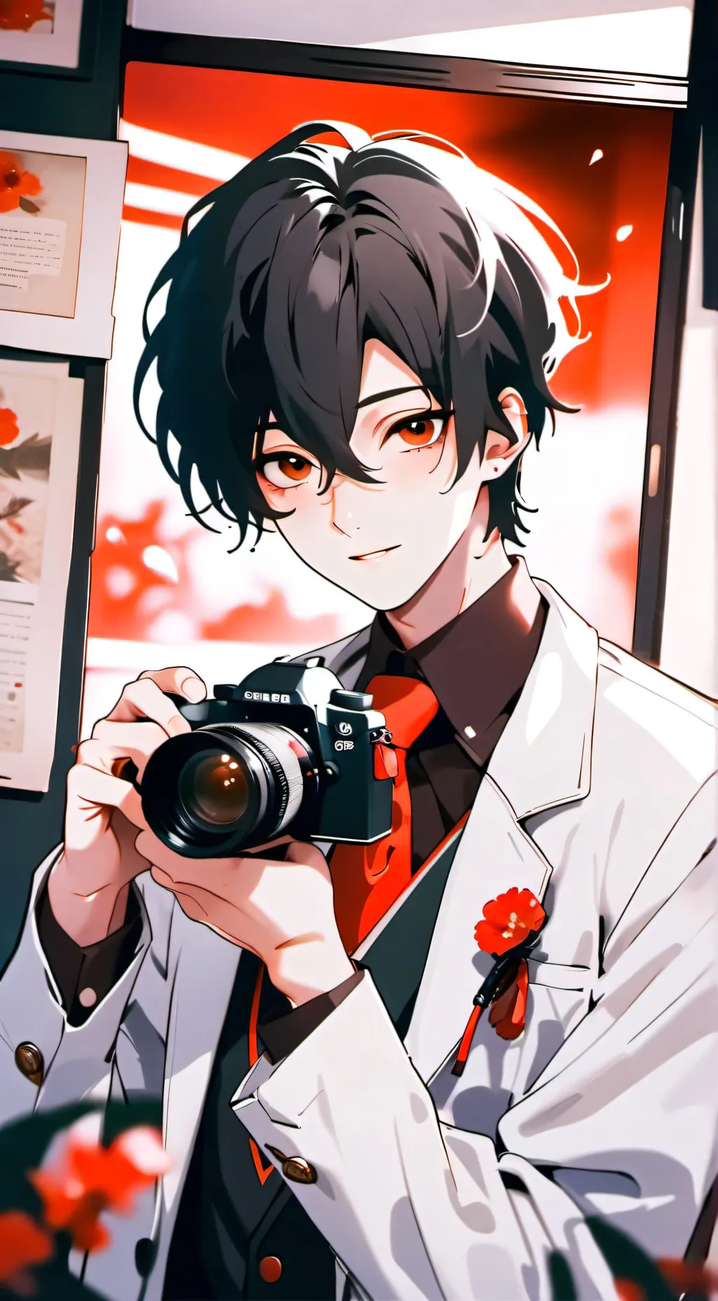 ai character: Max background