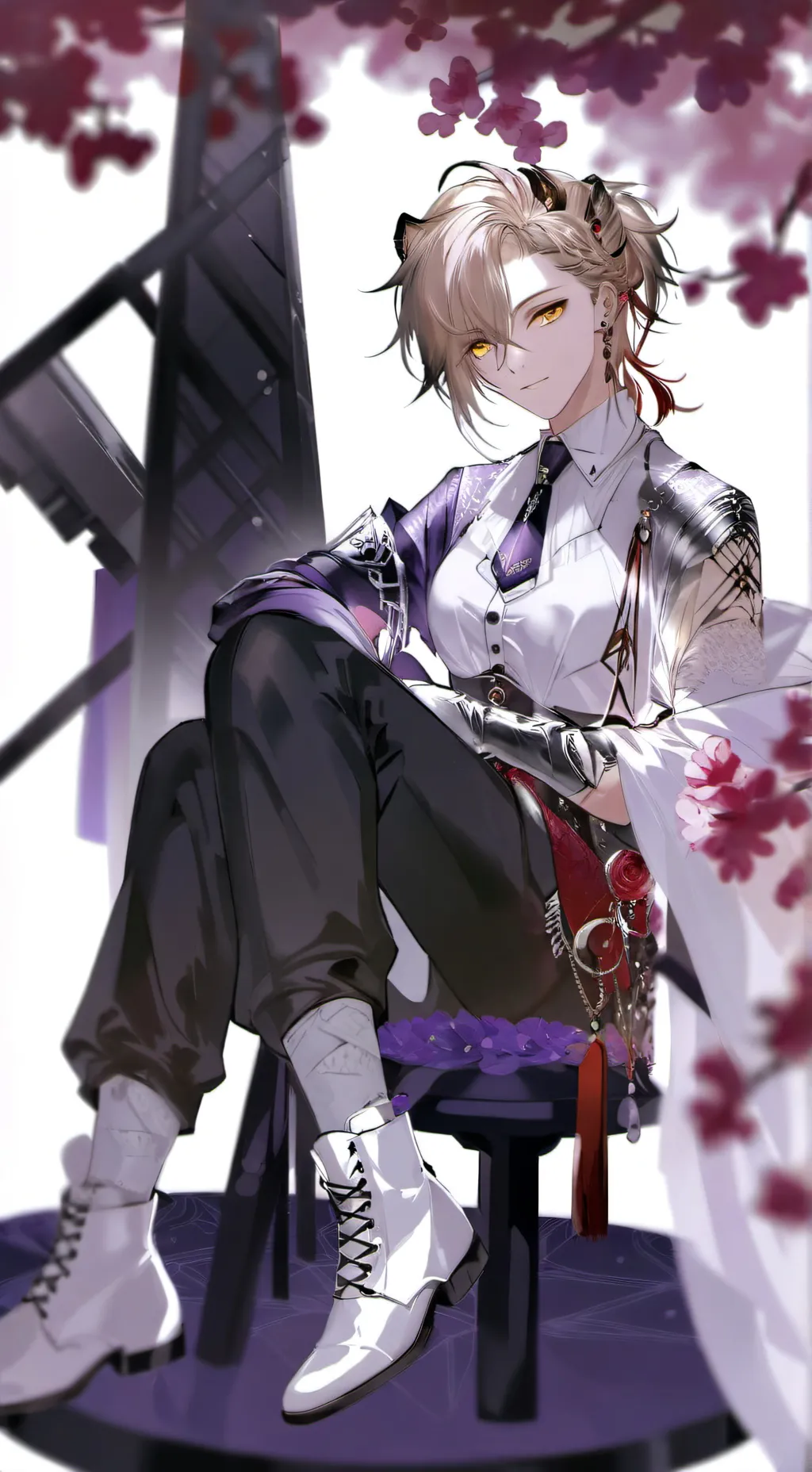 ai character: Kiara background