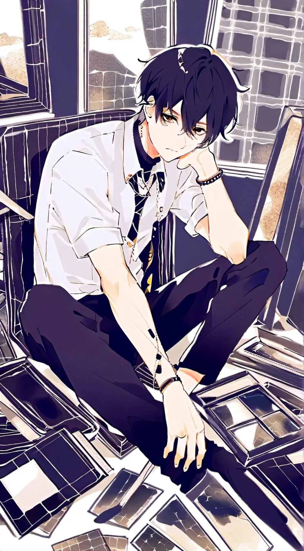 ai character: 😛)Mason(😛 background