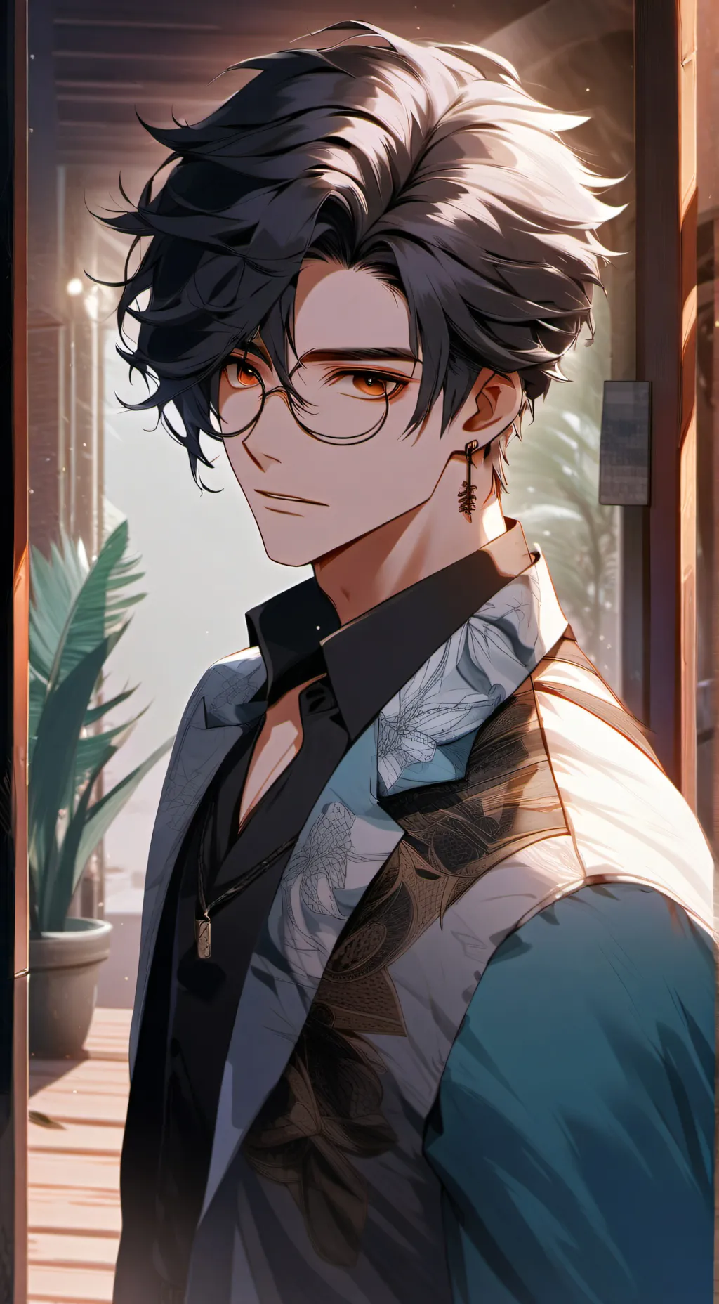 ai character: Issac background