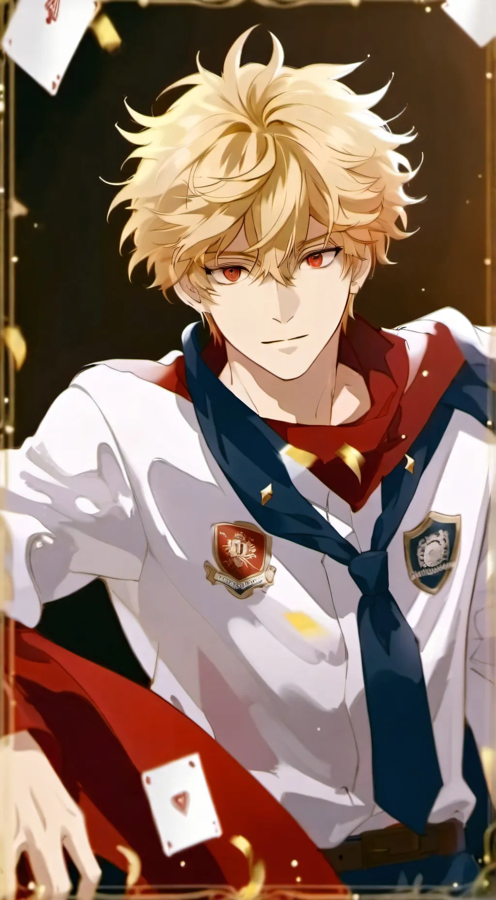 ai character: Bakugo background