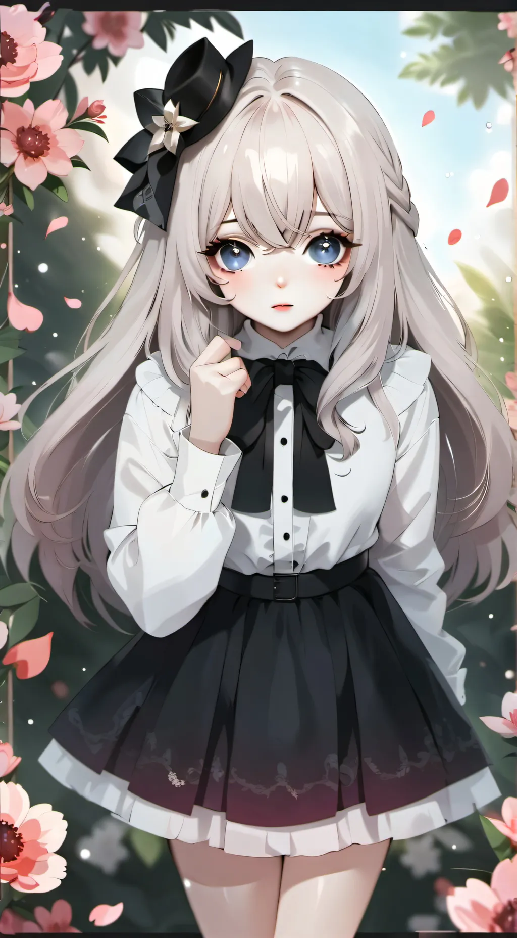 ai character: belle background