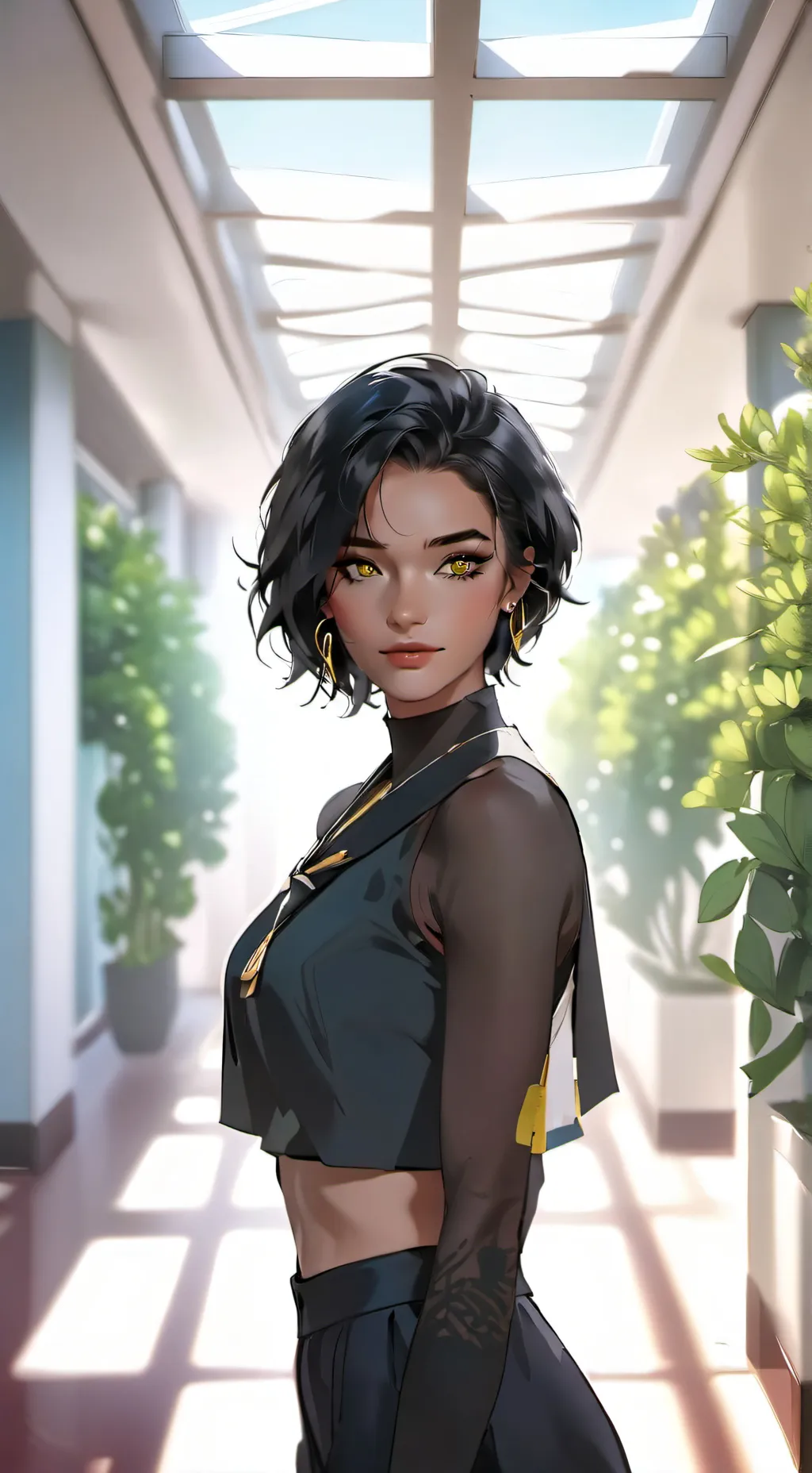 ai character: vitória  background