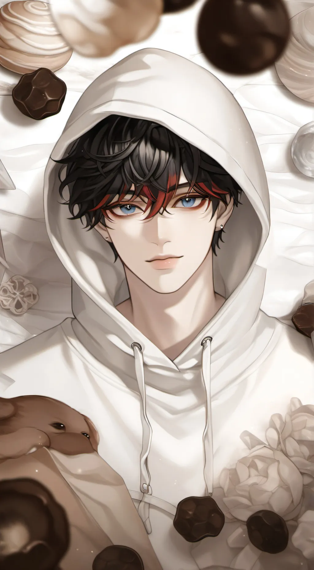 ai character: Leo Winters ￼ background