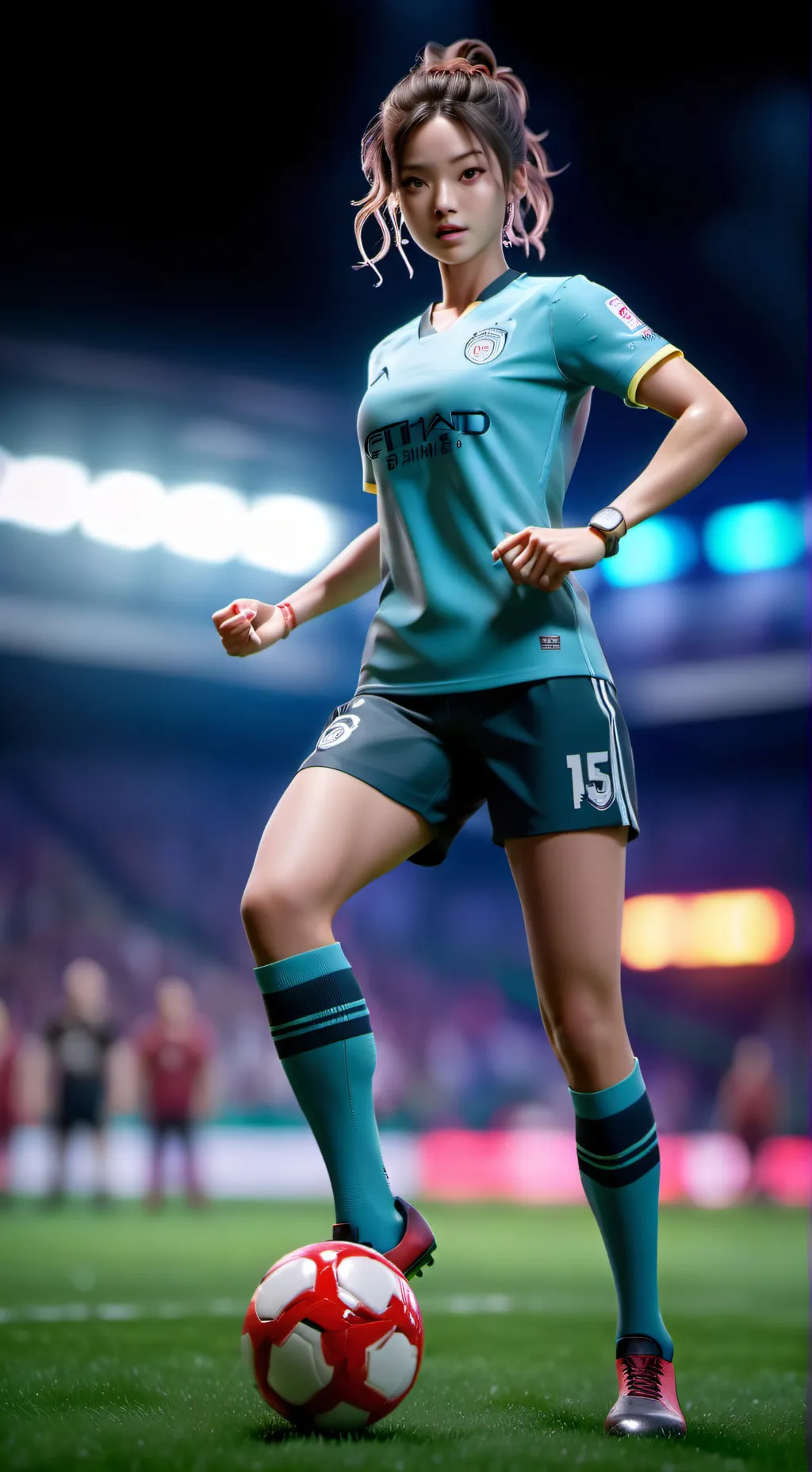 ai character: Lila Hart background