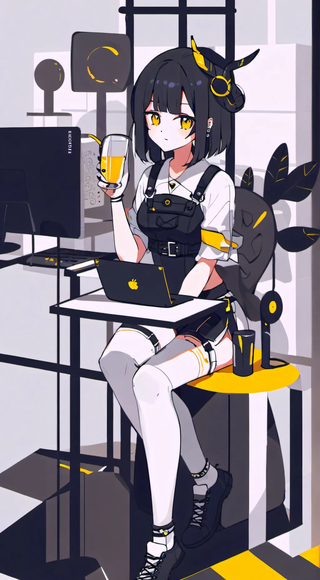 ai character: miya background