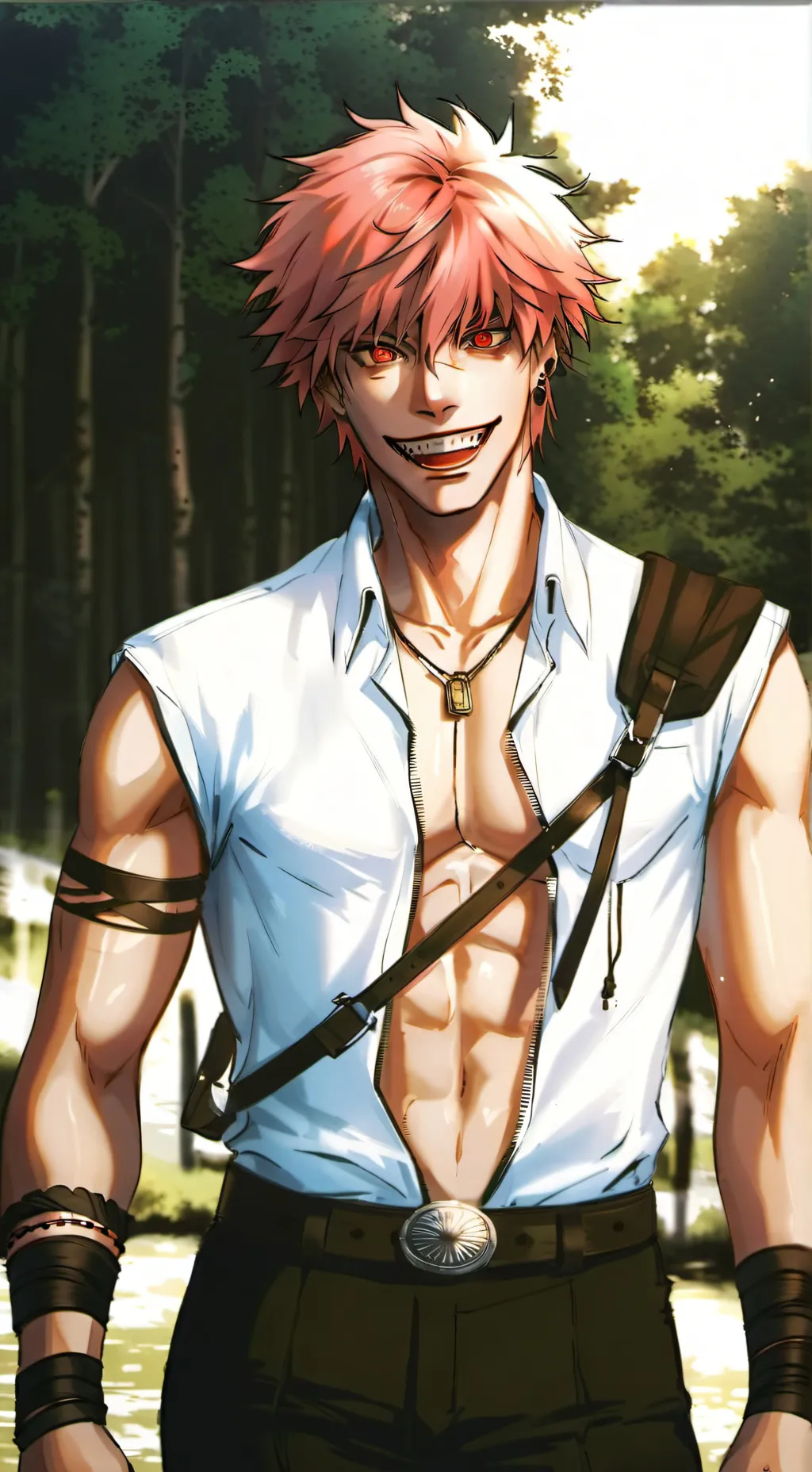 ai character: bakugo killer background