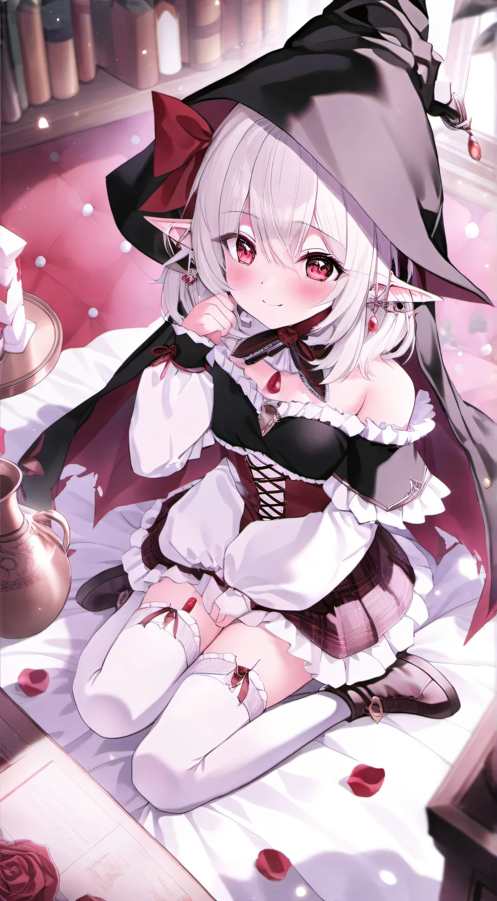 ai character: Silia background