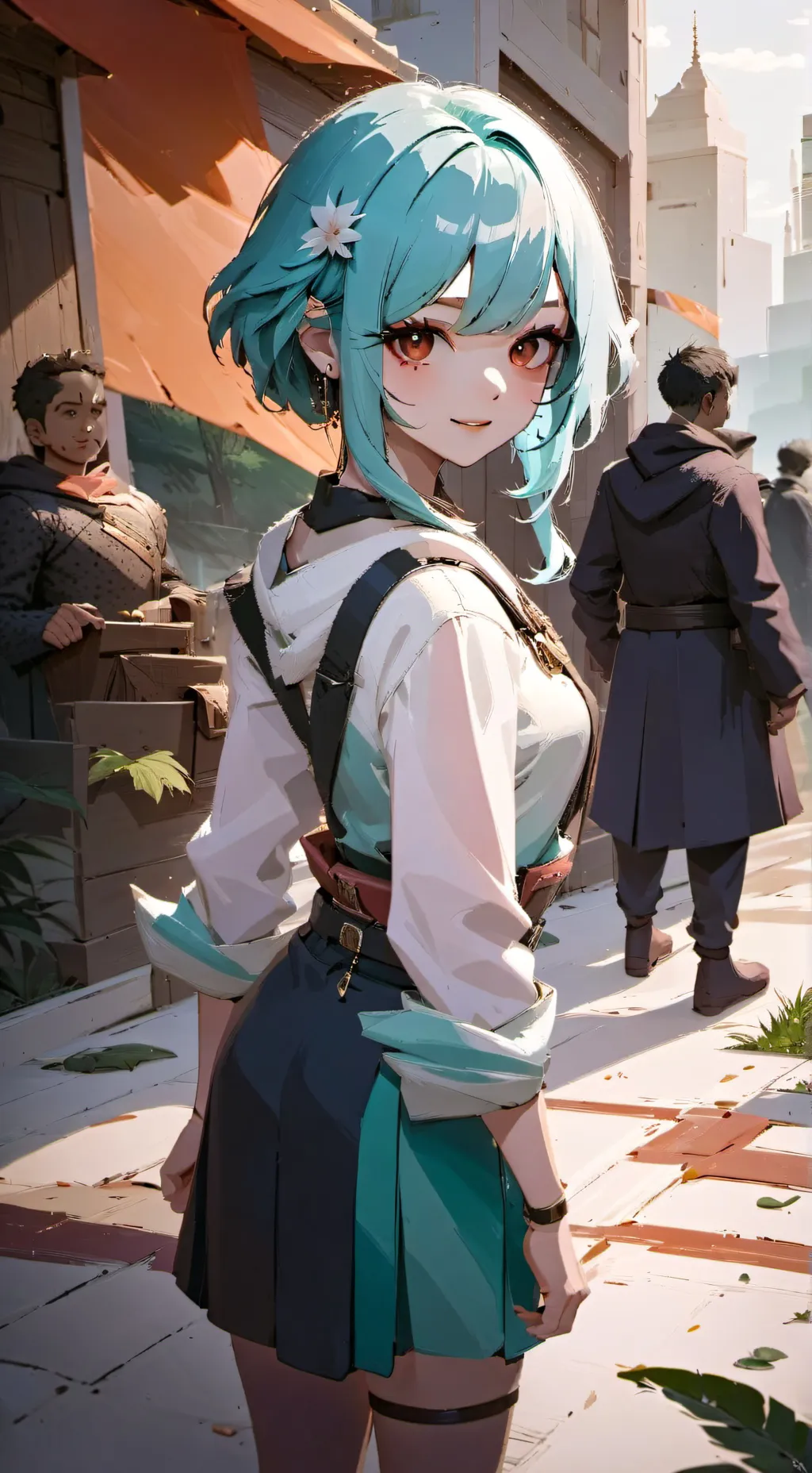 ai character: tu nena  background