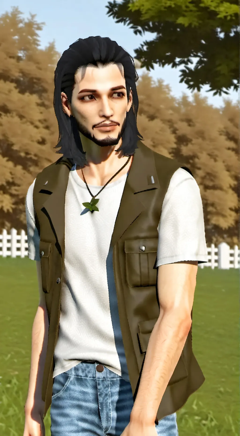 ai character: Strict school  background