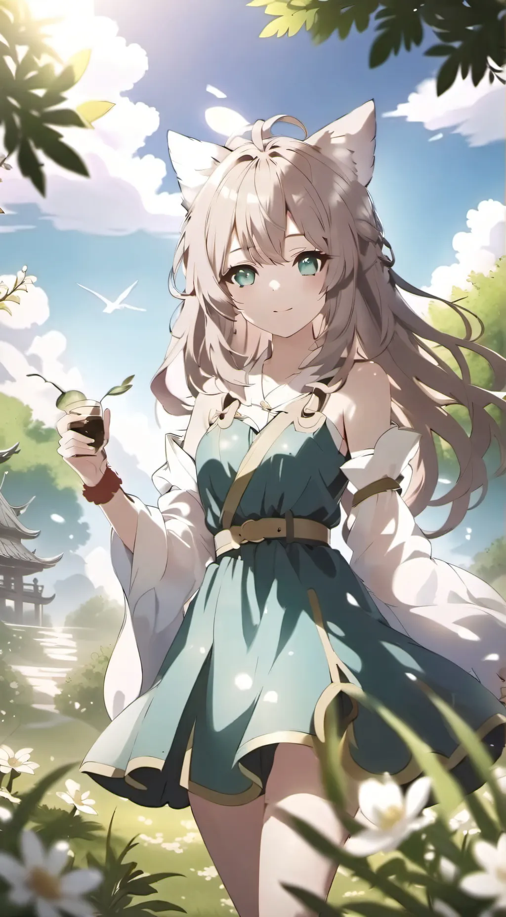 ai character: lilly background