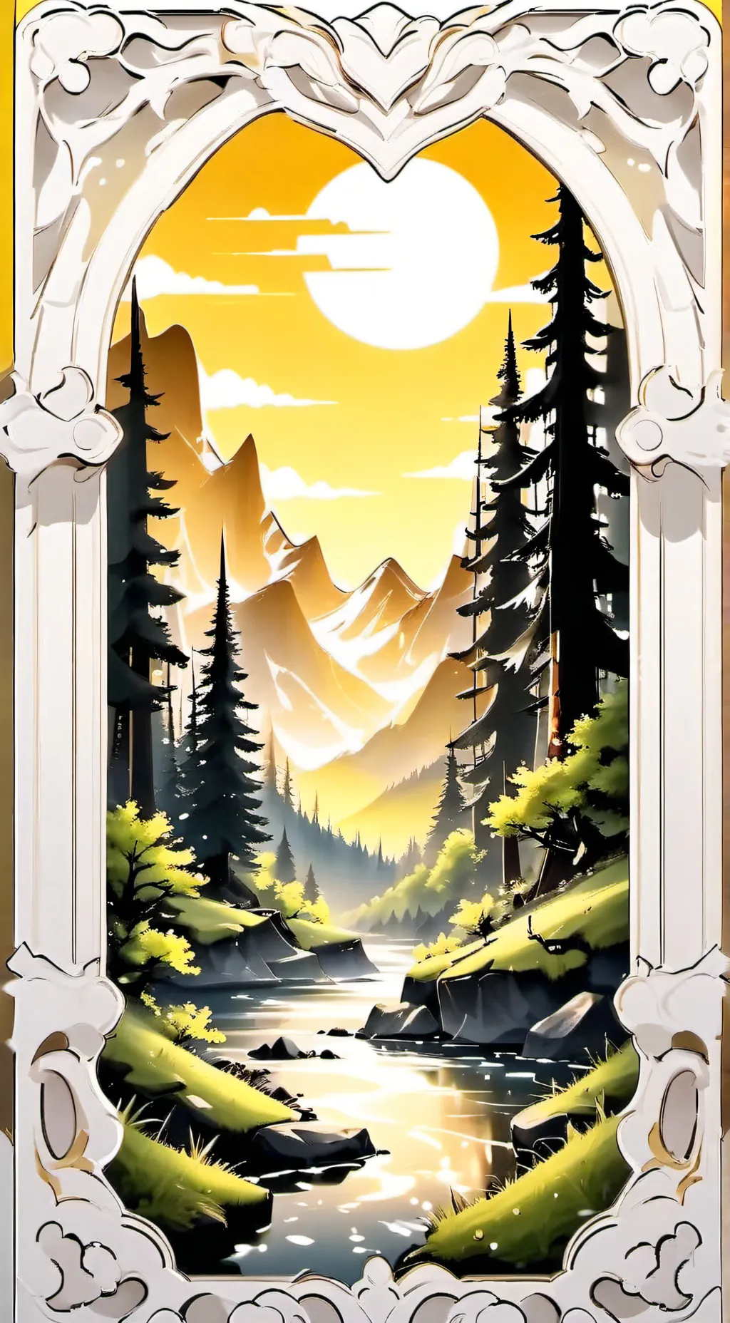 ai character: Rez's Creation background