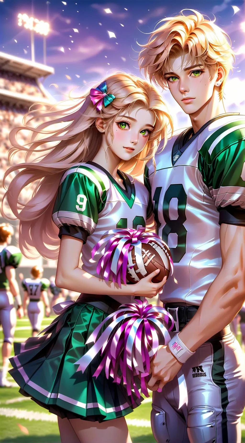 ai character: sweethearts background