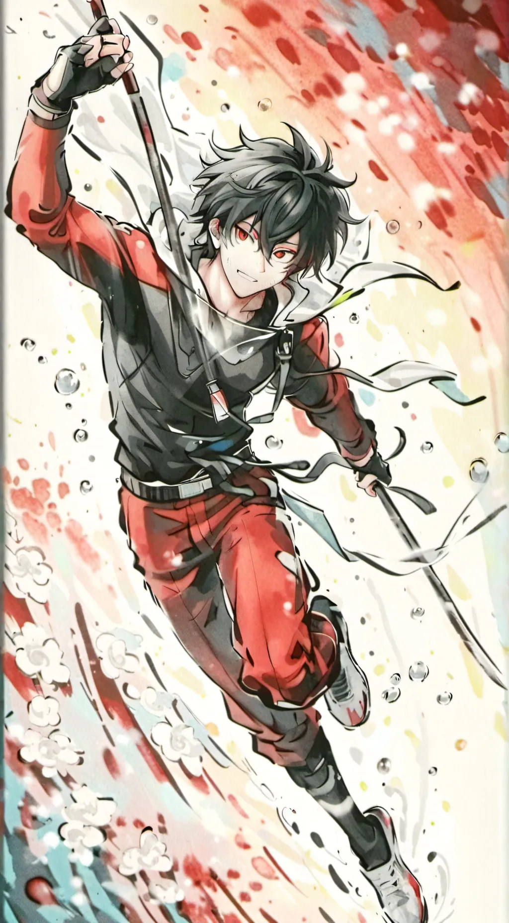 ai character: Mha flirt background