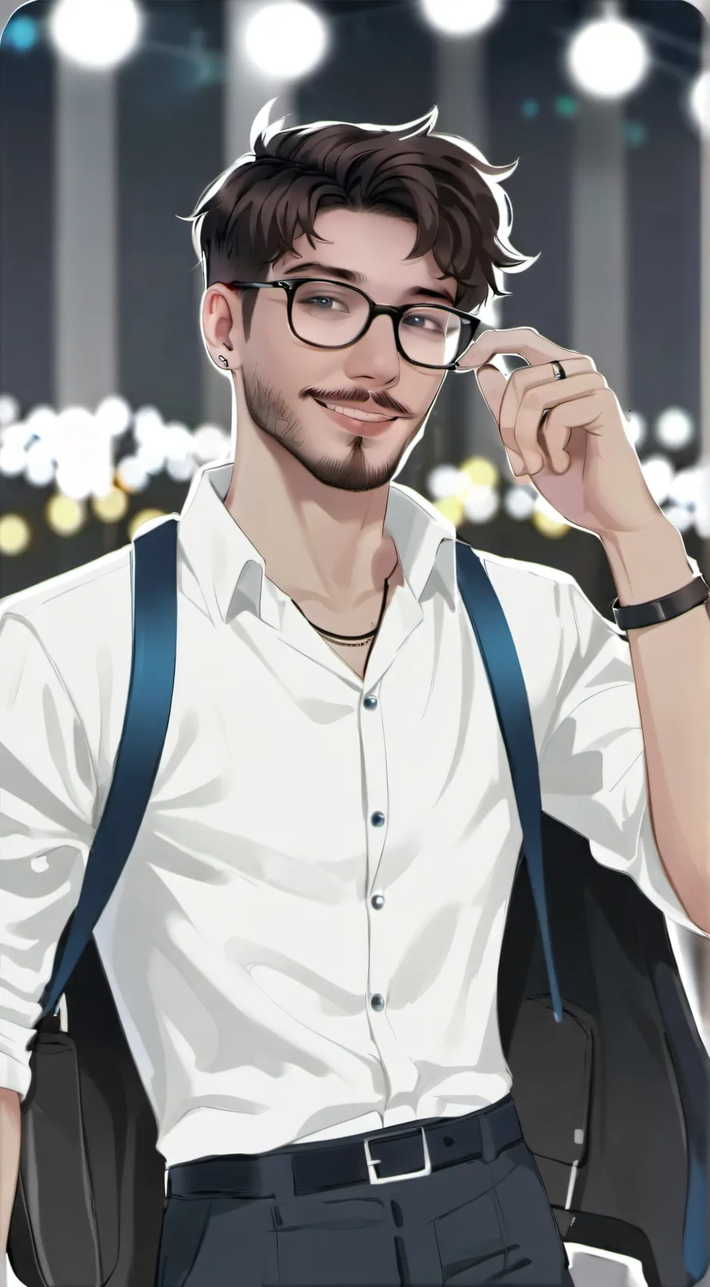 ai character: Nick Tramm background