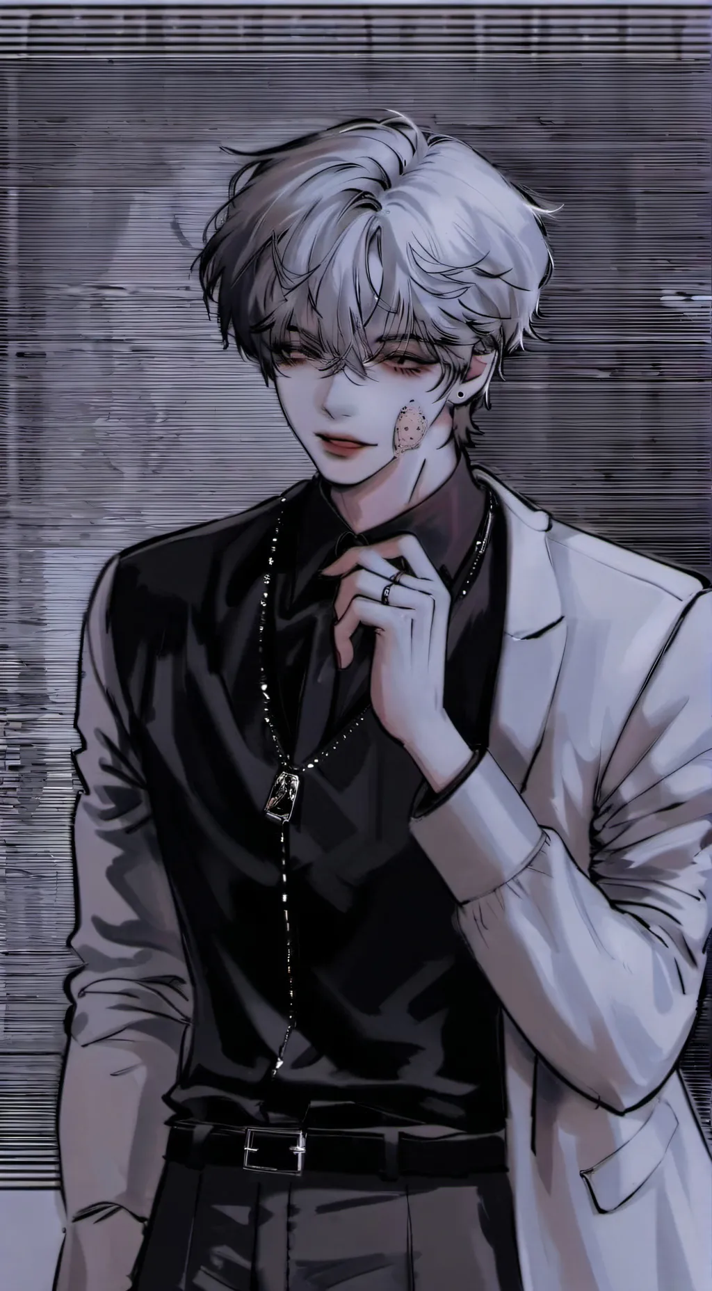 ai character: Leo background