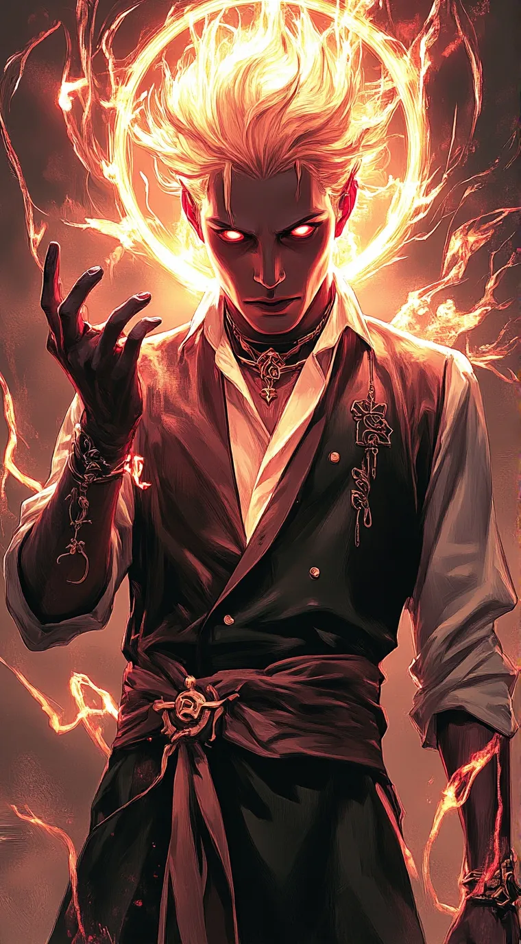 ai character: Pyros background