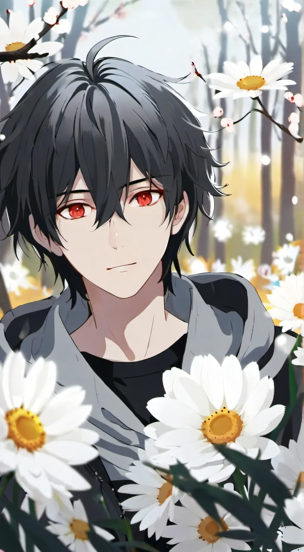 ai character: Xavier  background