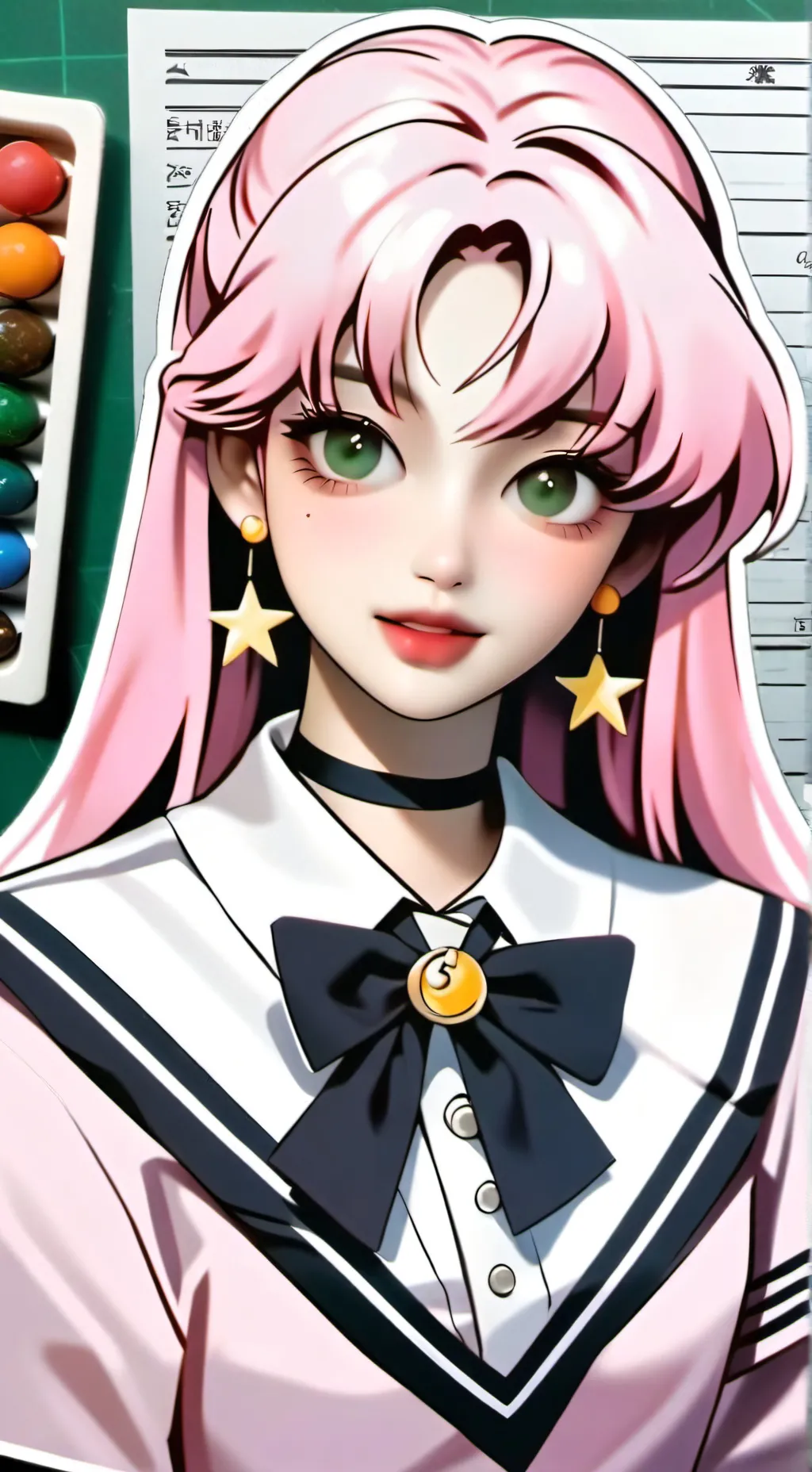 ai character: Anya Forger background