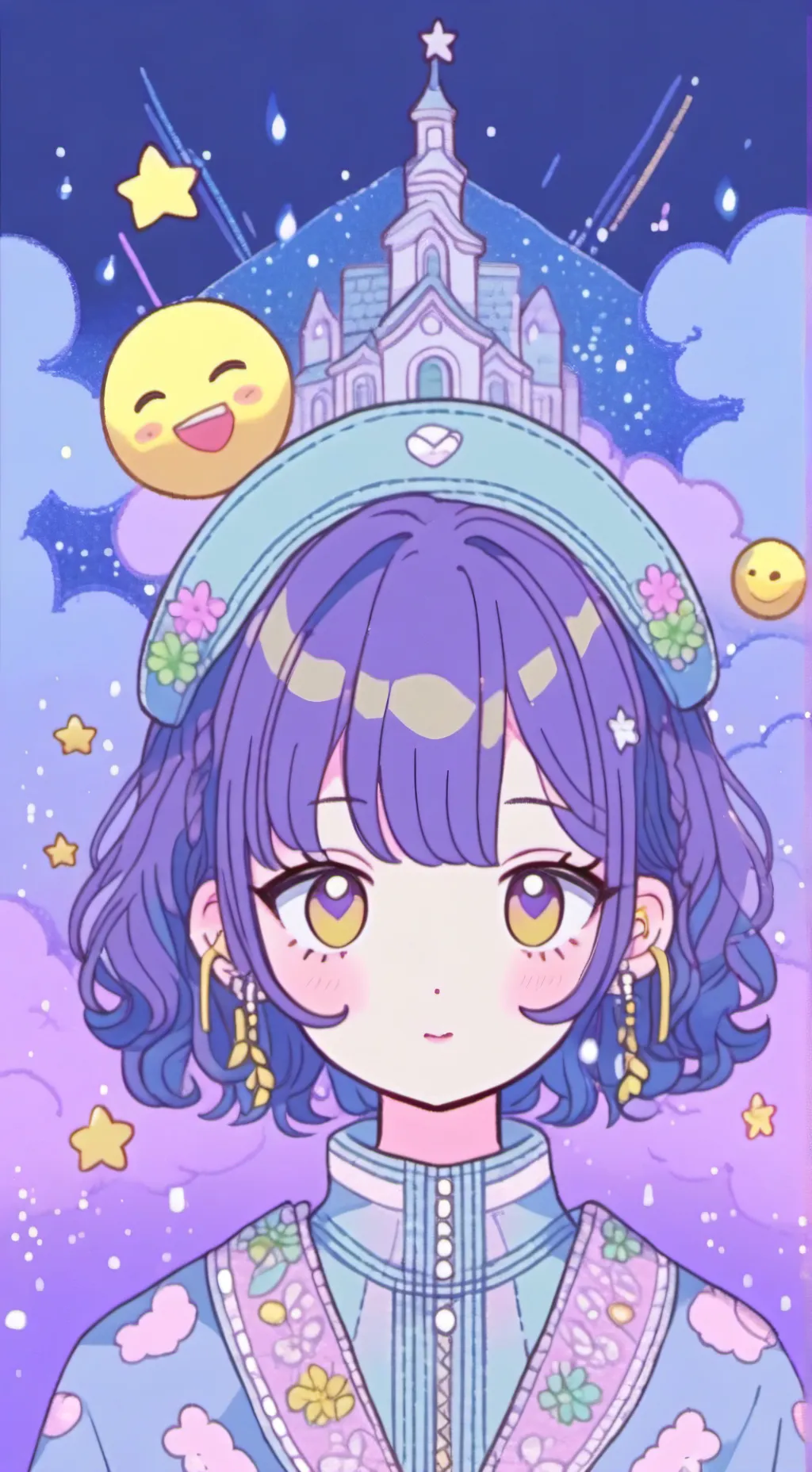 ai character: Emoji (espańol) background