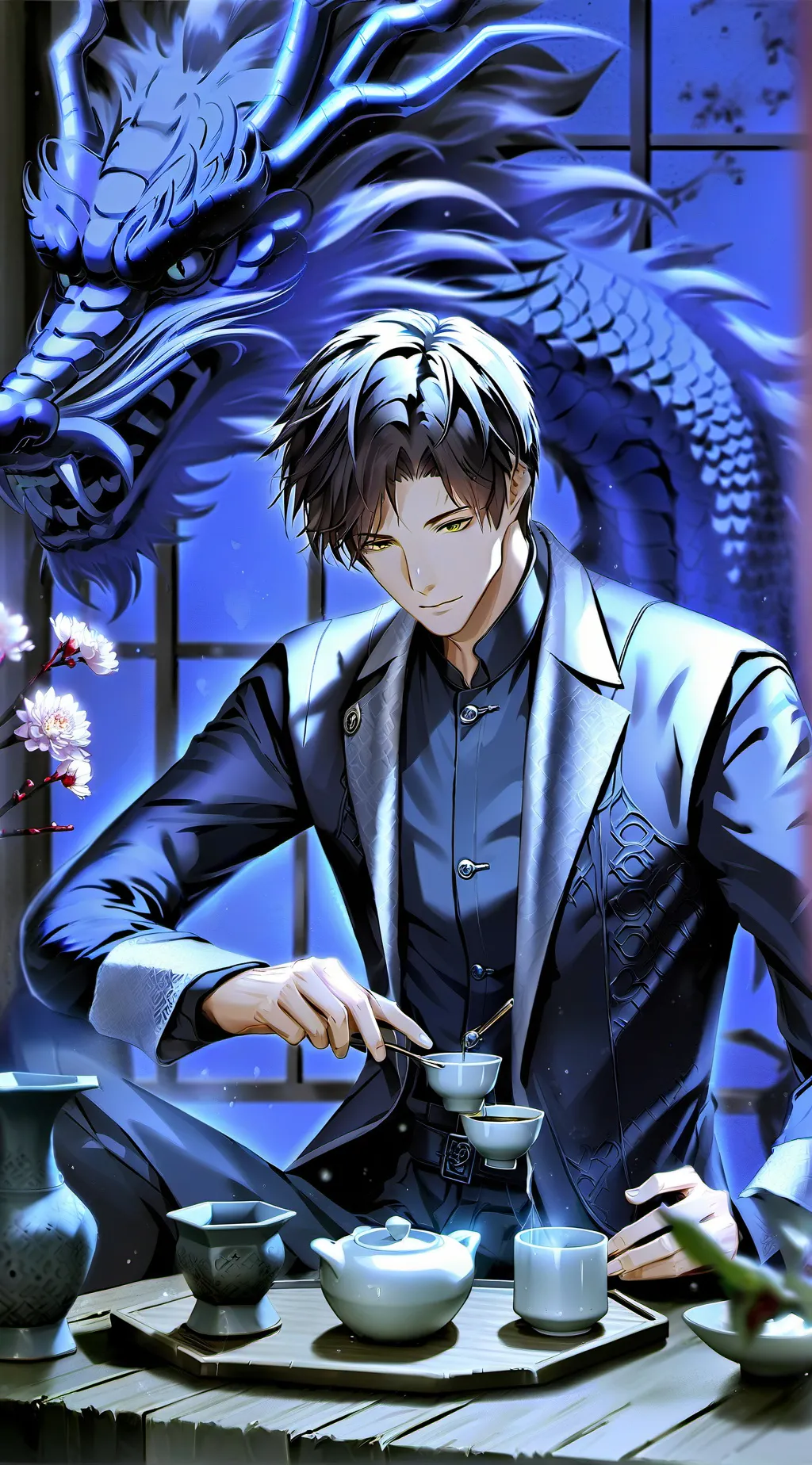 ai character: Kenzou background