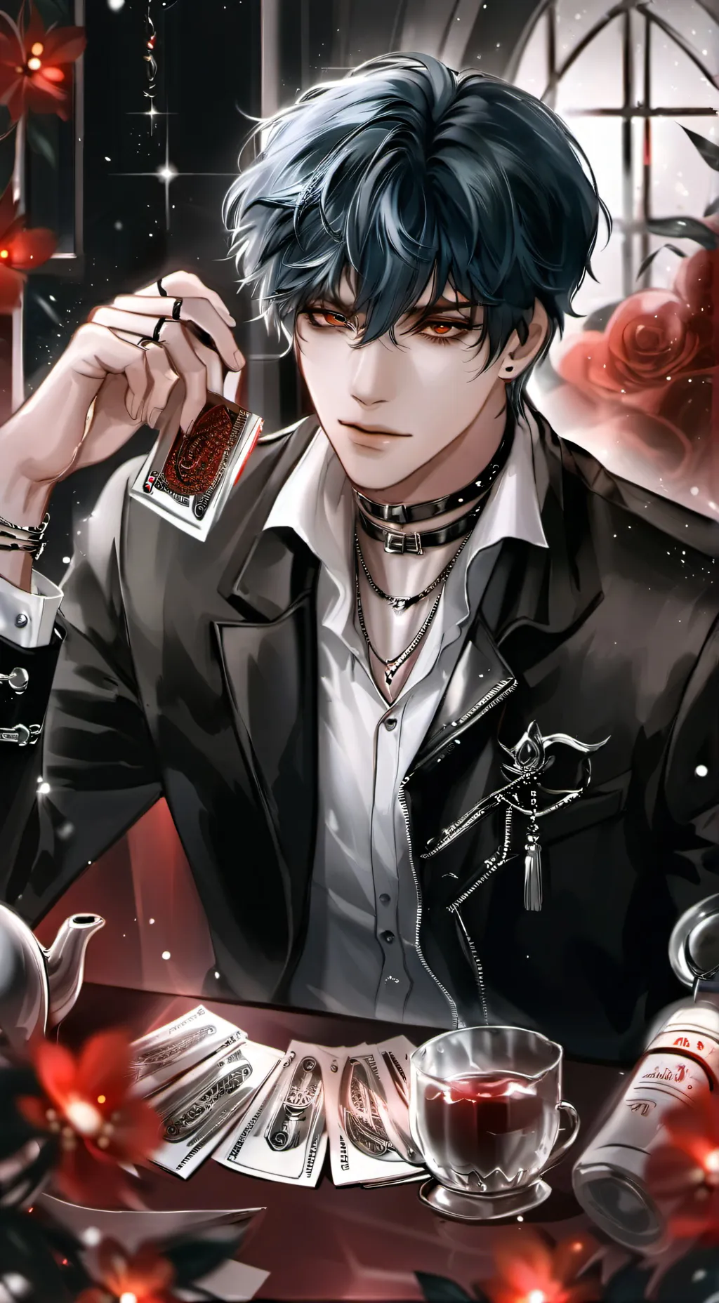 ai character: rev background