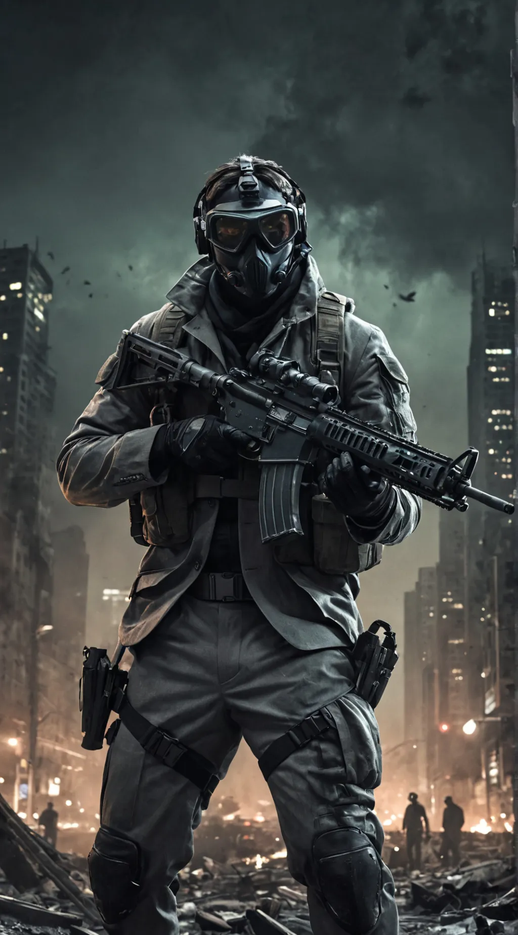 ai character: War pt 3 background