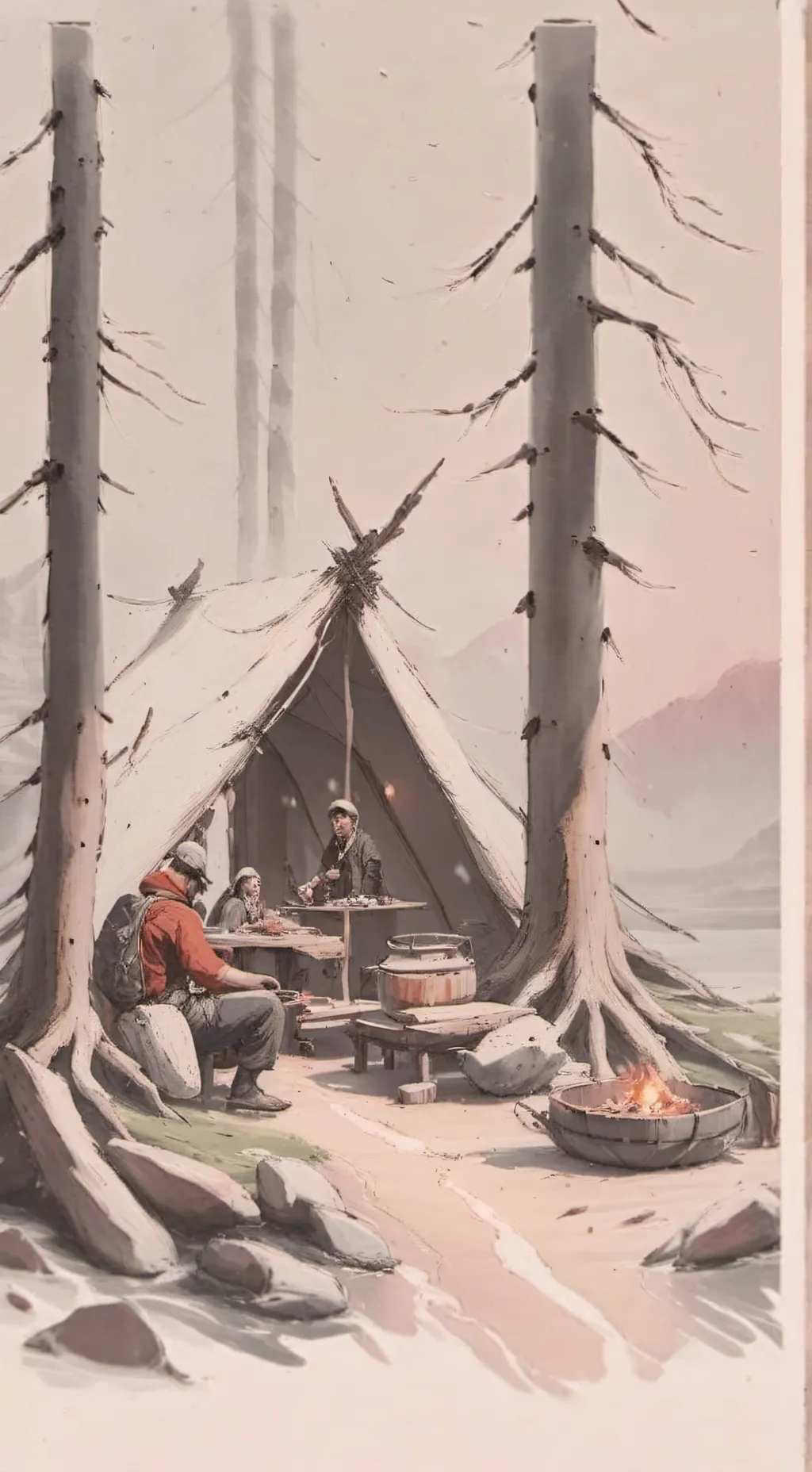 ai character: camp half blood background