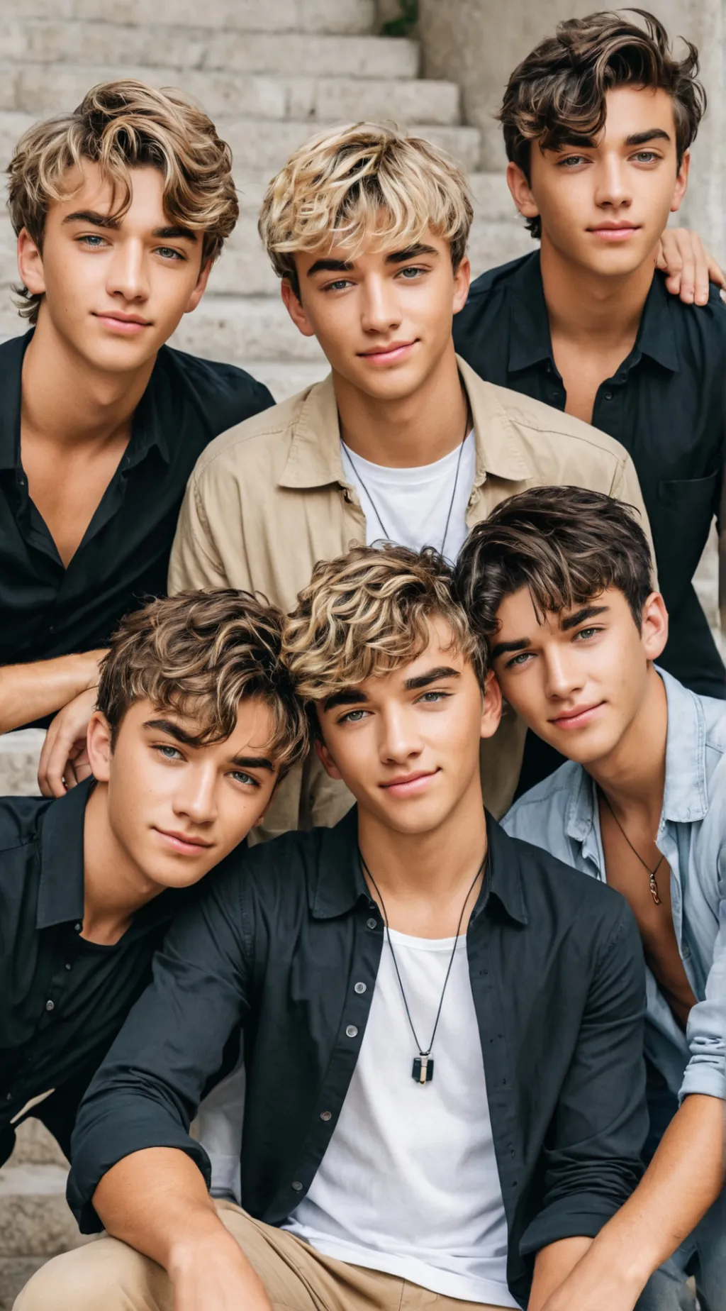 ai character: The popular boys background