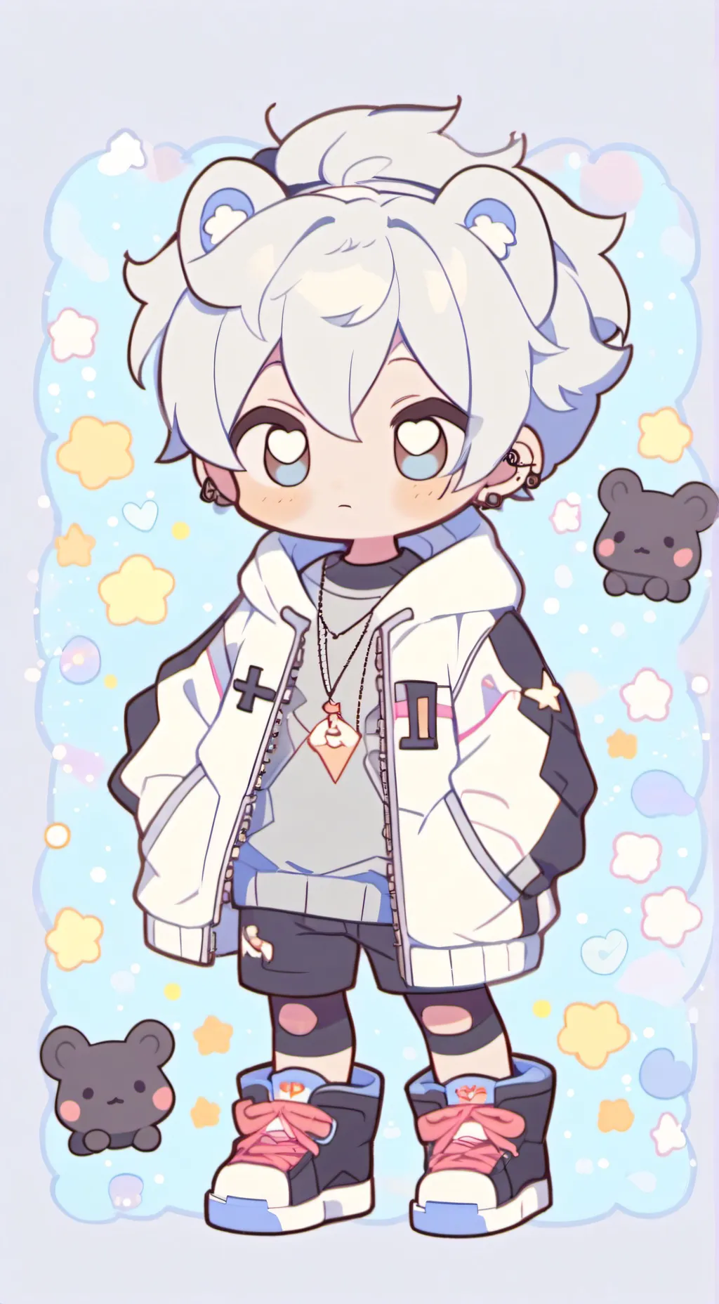 ai character: Angie💅🏻💅🏻 background