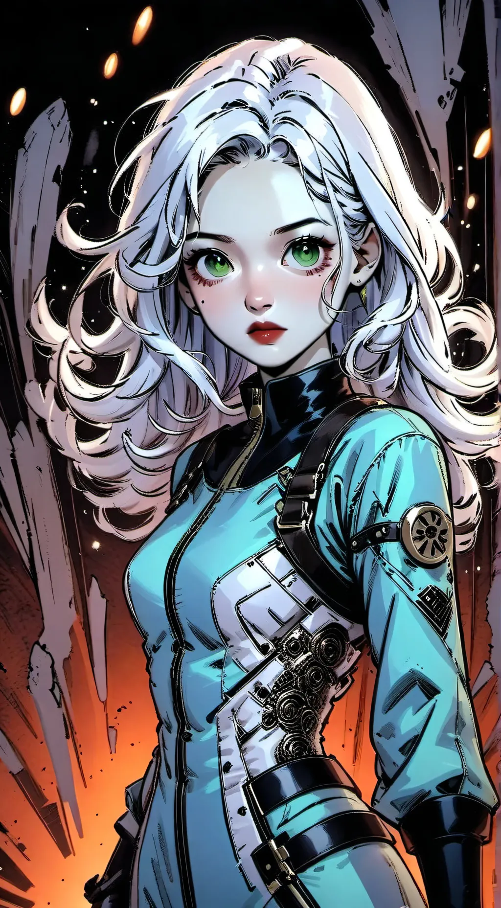 ai character: Ash background