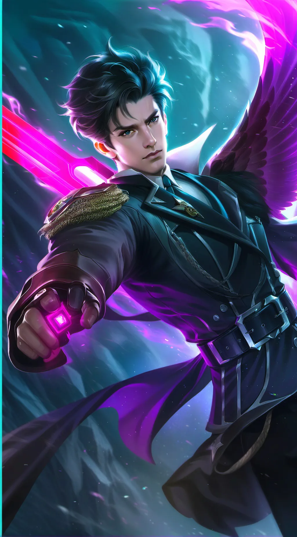 ai character: Max background