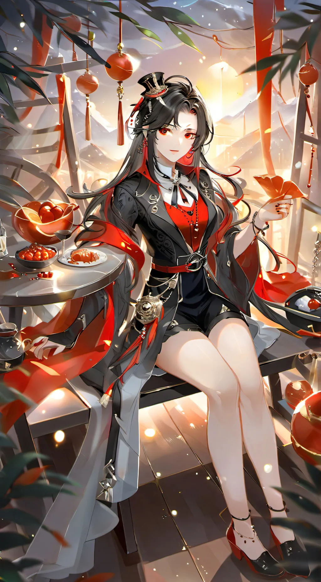 ai character: milly background