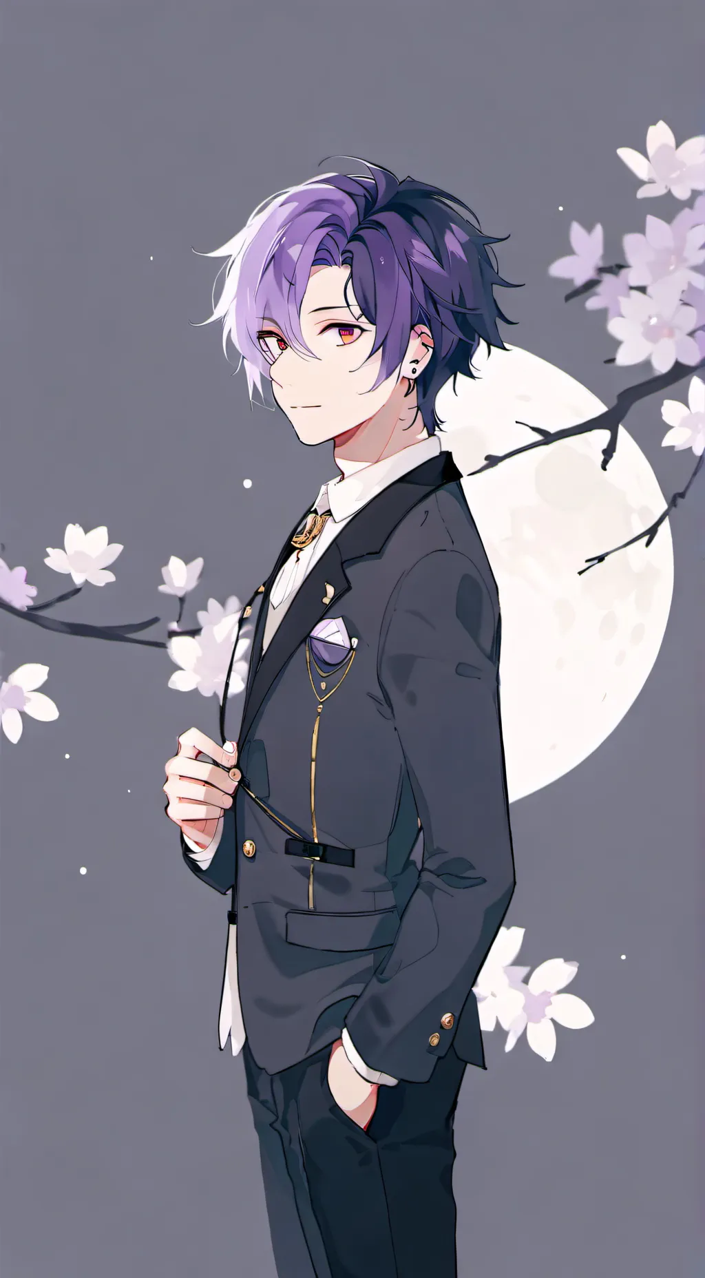 ai character: luna background