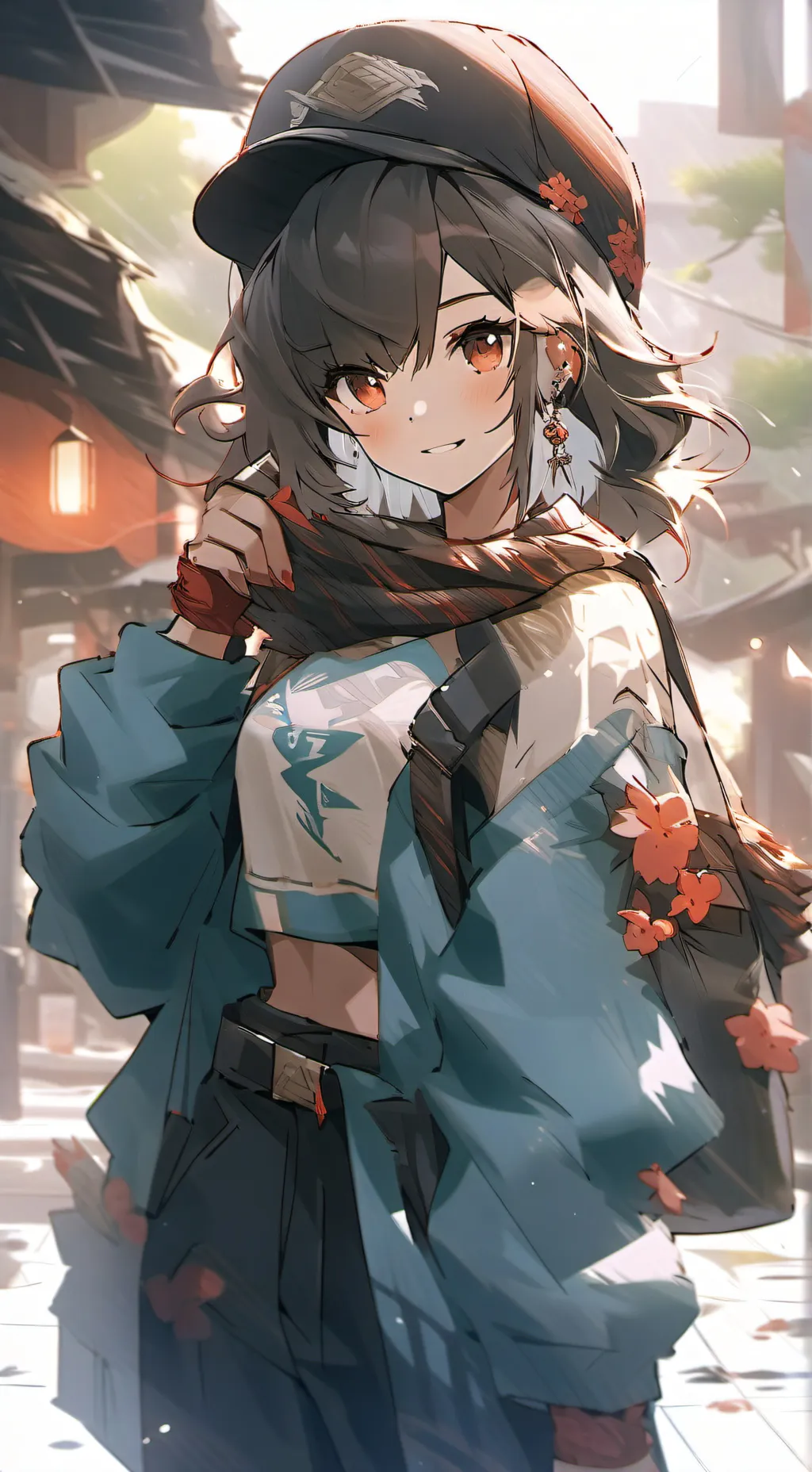 ai character: lily background