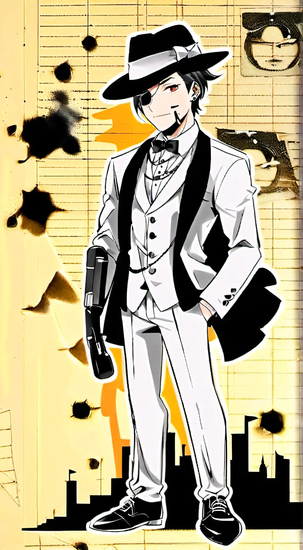 ai character: timmy background