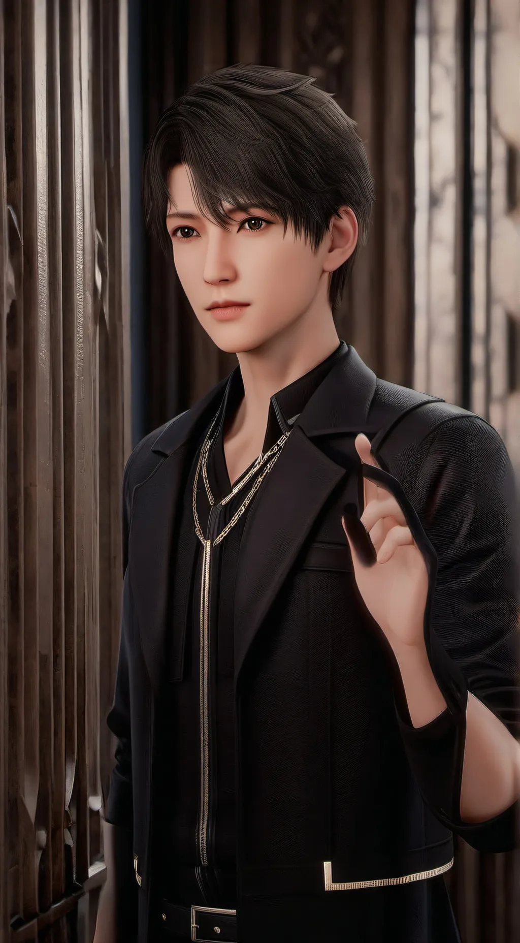 ai character: Derek background