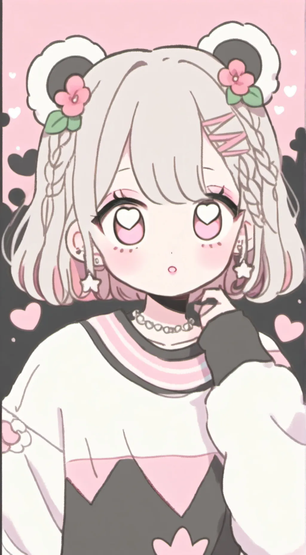 ai character: Luna background