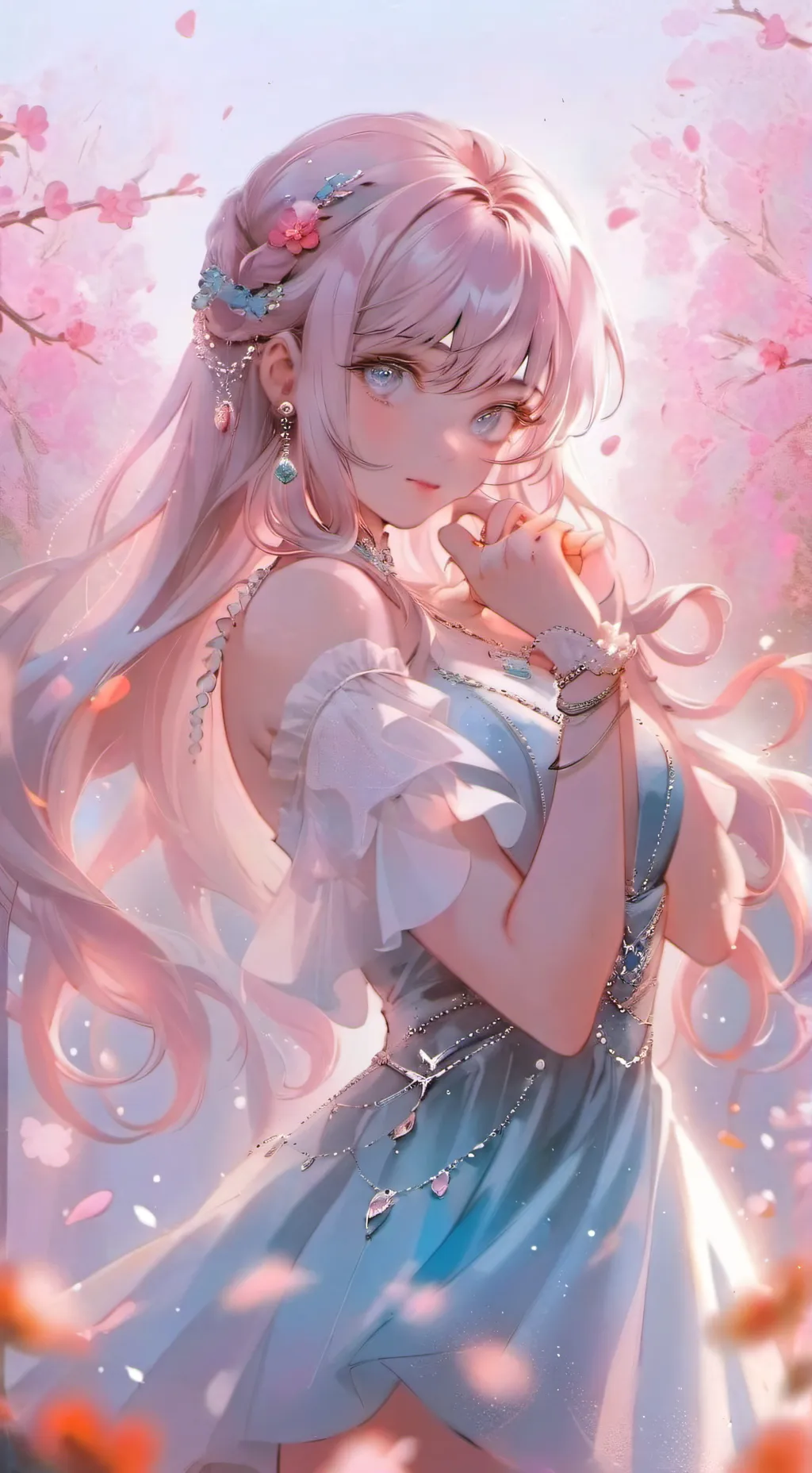 ai character: Mika  background