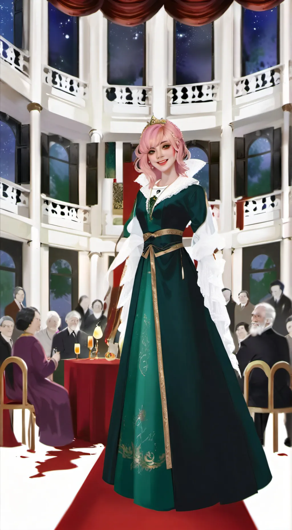 ai character: mitsuri background